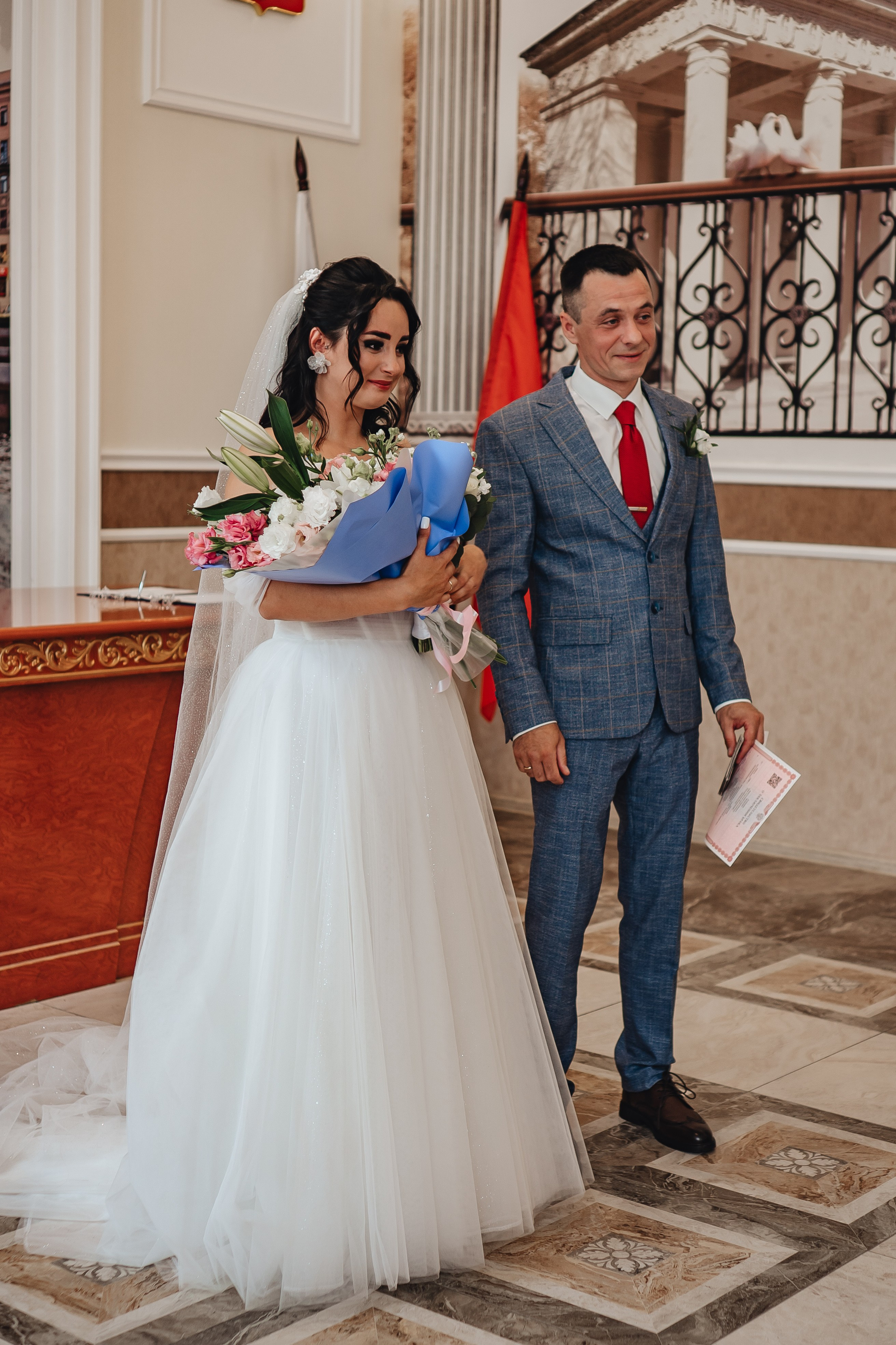 СВАДЕБНАЯ СЬЕМКА В ЗАГСЕ НА МОСКОВСКОМ ПРОСПЕКТЕ. Профессиональный фотограф, Санкт-Петербург — Виктория Богомолова