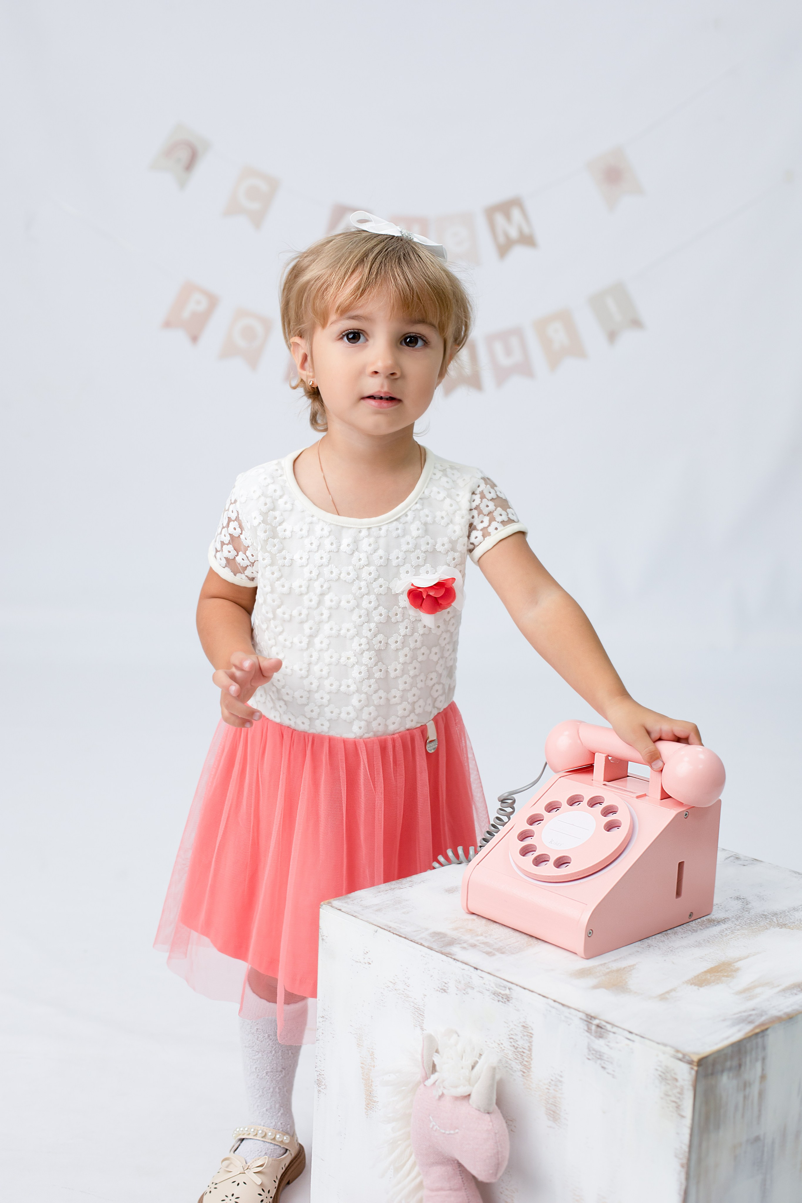 Маша 3 года. Таня Пономарева — детский фотограф в Воронеже