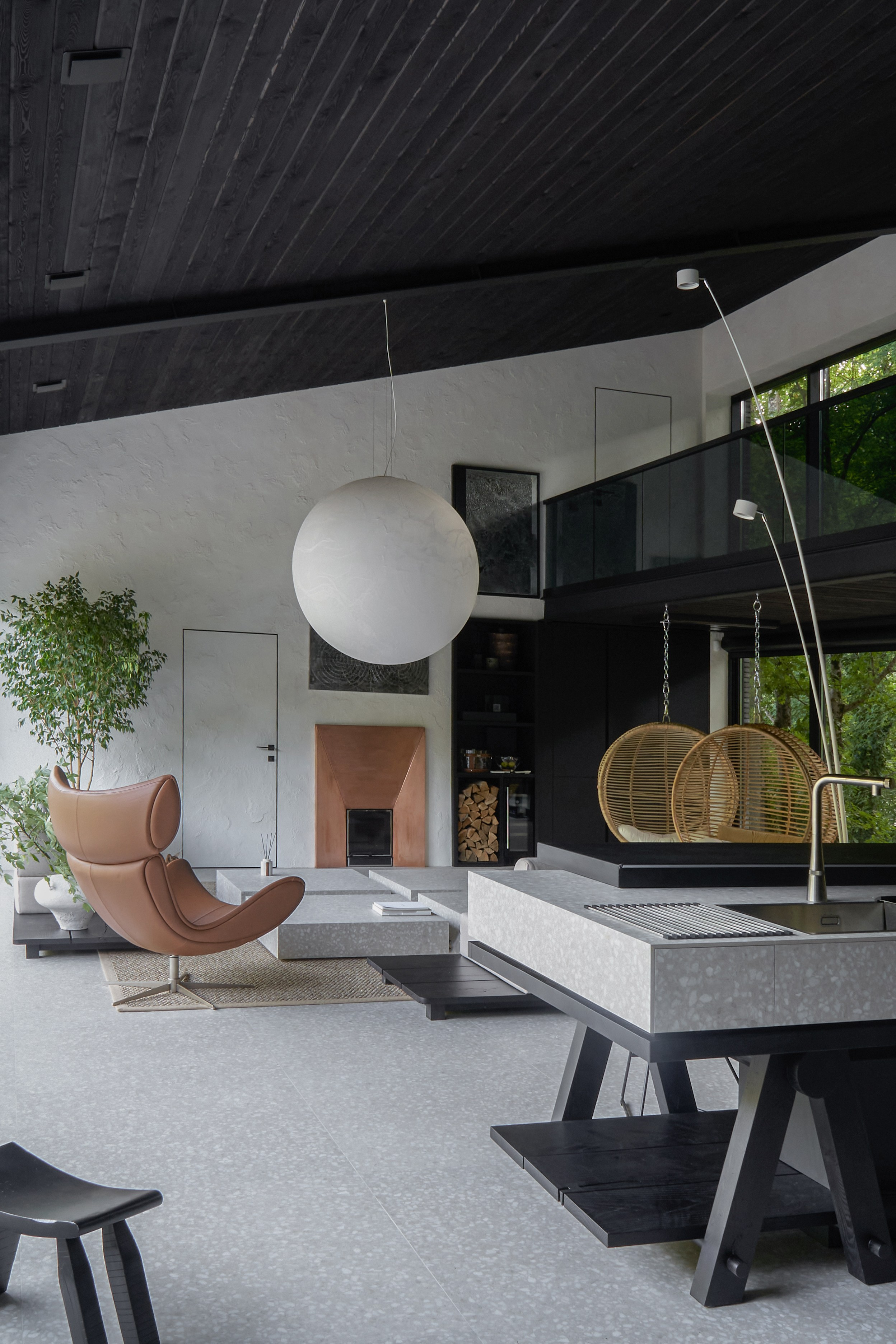 Проект дома в лесу. Студия дизайна в Краснодаре — закажите дизайн-проект дома или квартиры от студии FARENI