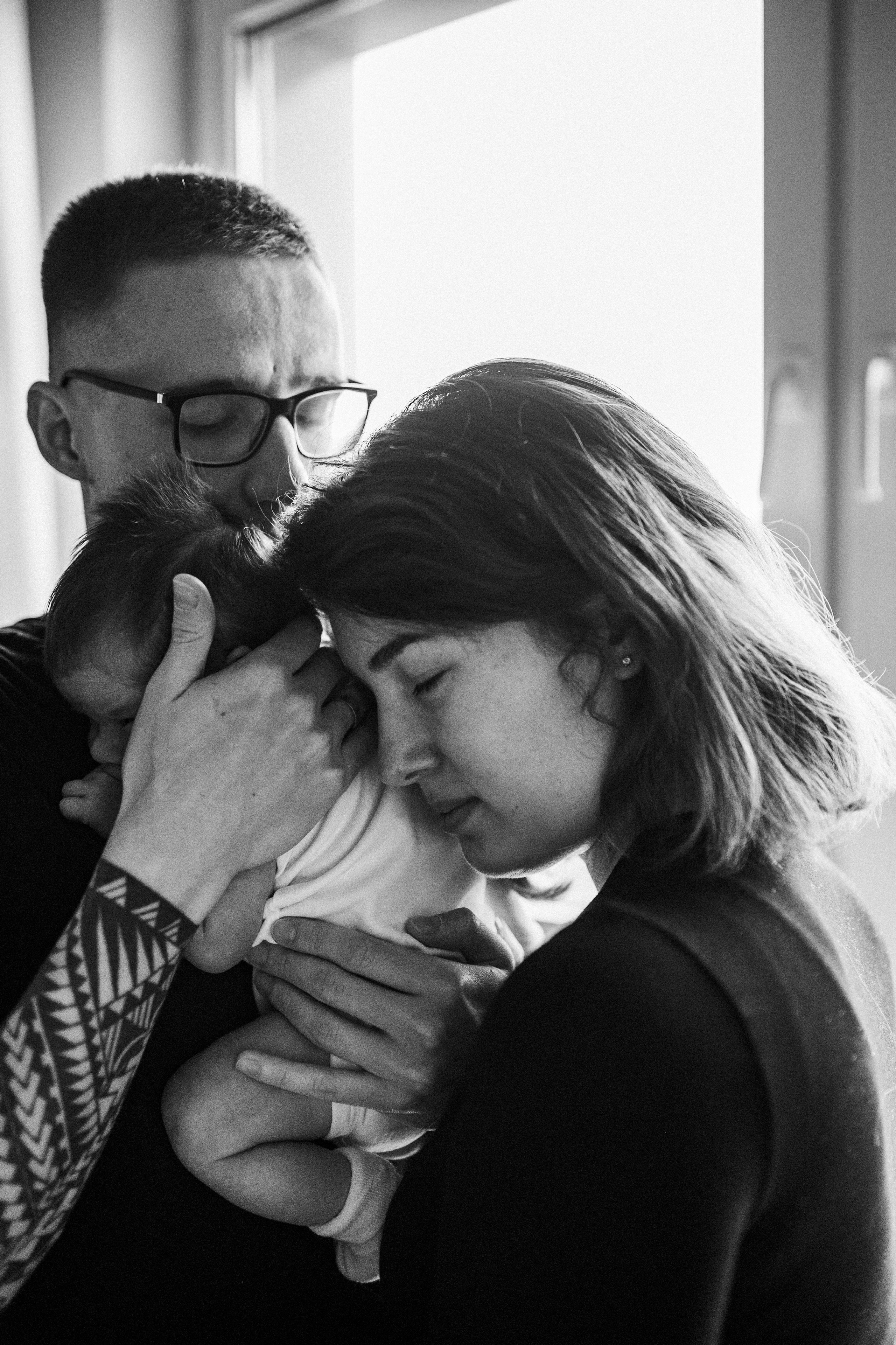 Руслан, Марта и Кира дома. Семейный и свадебный lifestyle-фотограф в Москве Мария Петрова