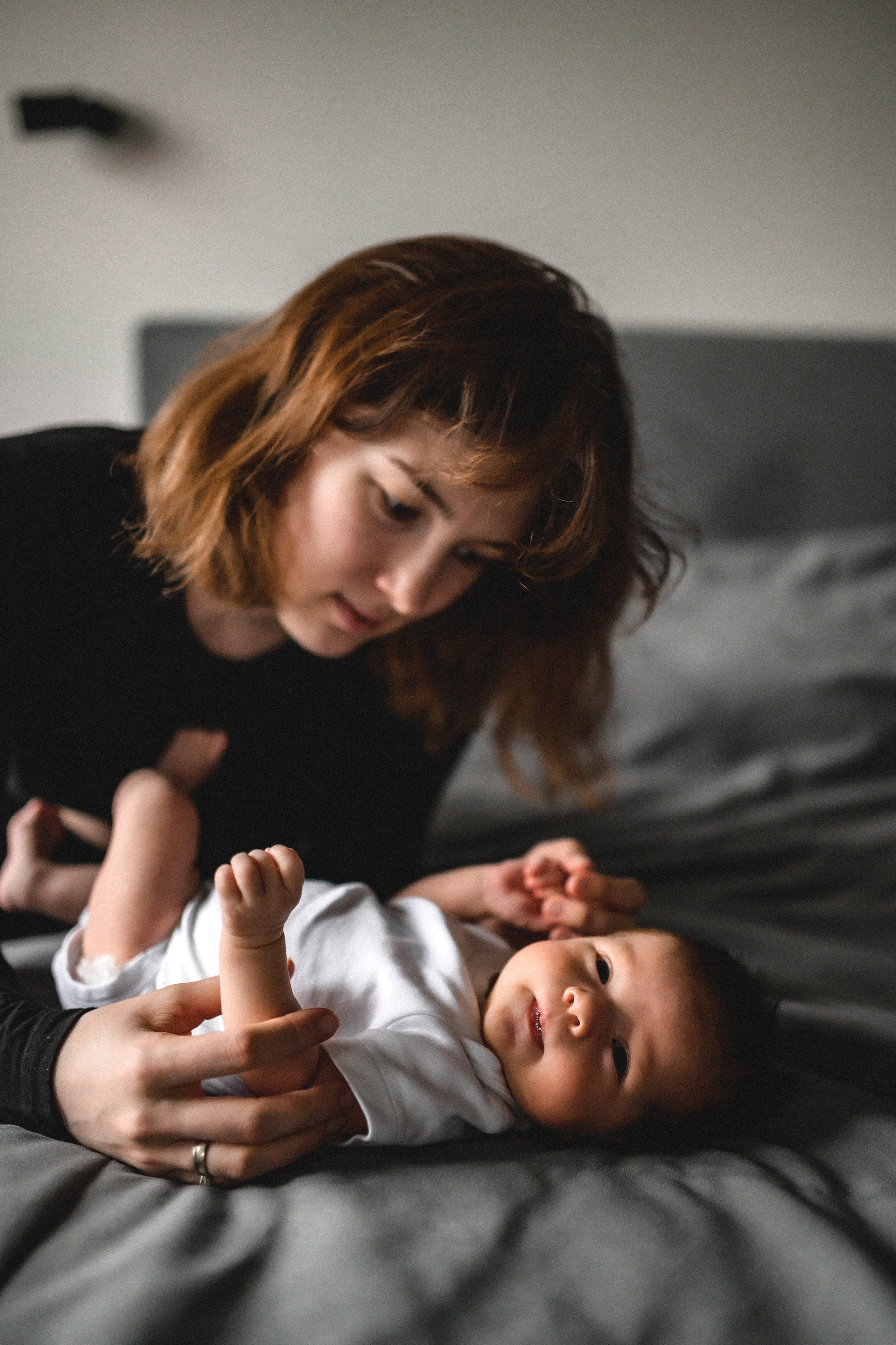 Руслан, Марта и Кира дома. Семейный и свадебный lifestyle-фотограф в Москве Мария Петрова