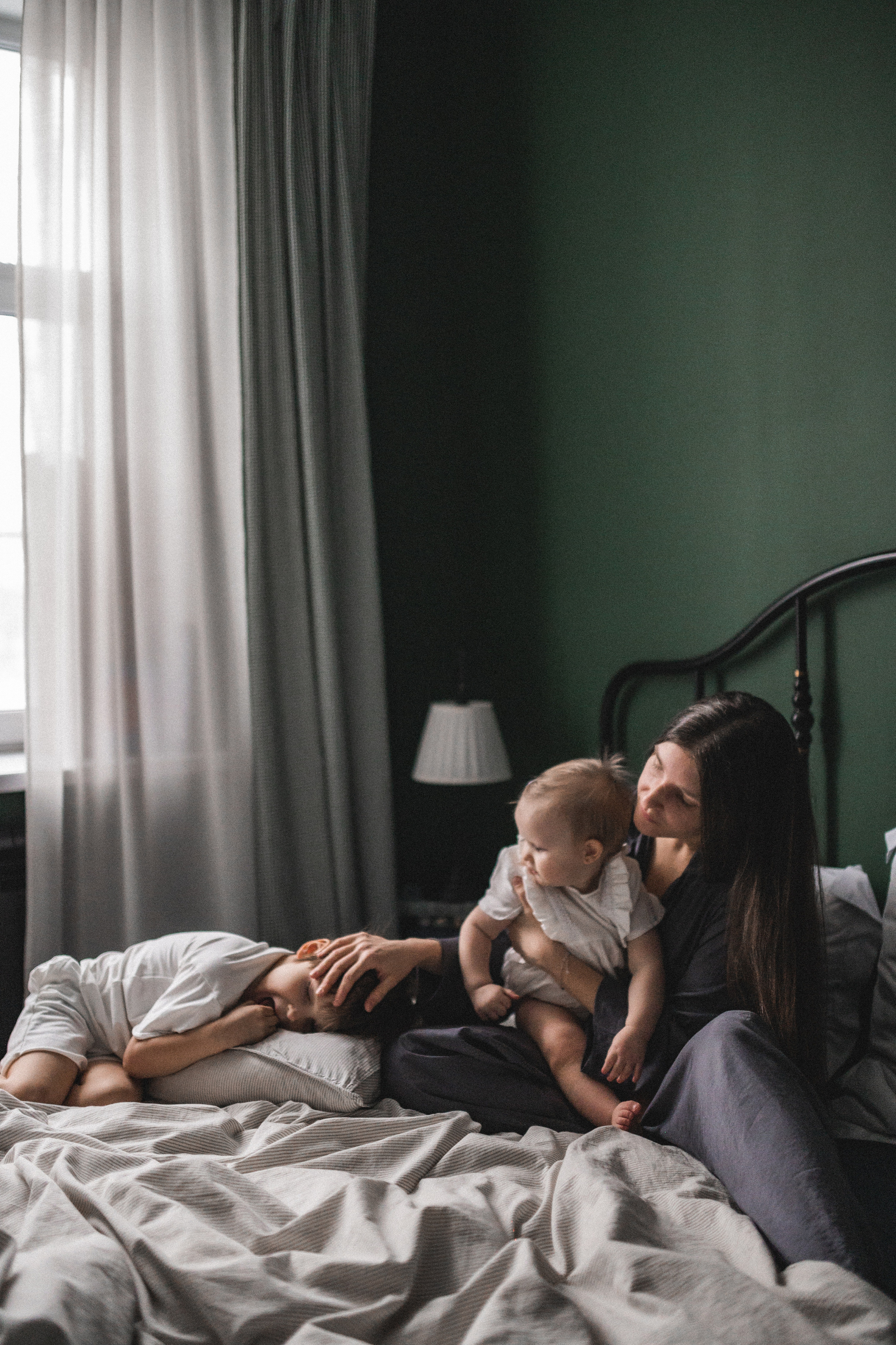 Дима, Нелли, Марк и Нина дома. Семейный и свадебный lifestyle-фотограф в Москве Мария Петрова