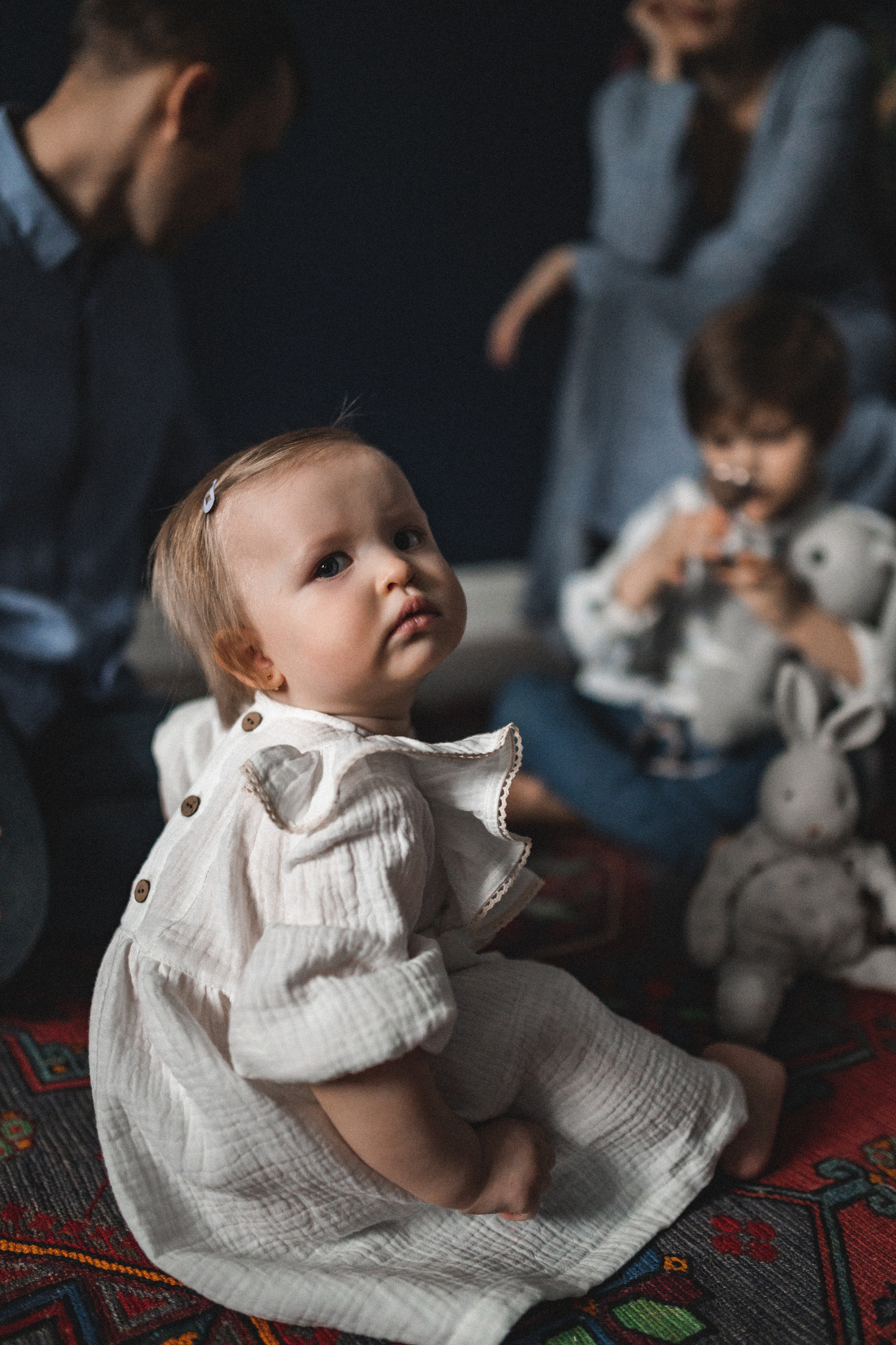 Дима, Нелли, Марк и Нина дома. Семейный и свадебный lifestyle-фотограф в Москве Мария Петрова
