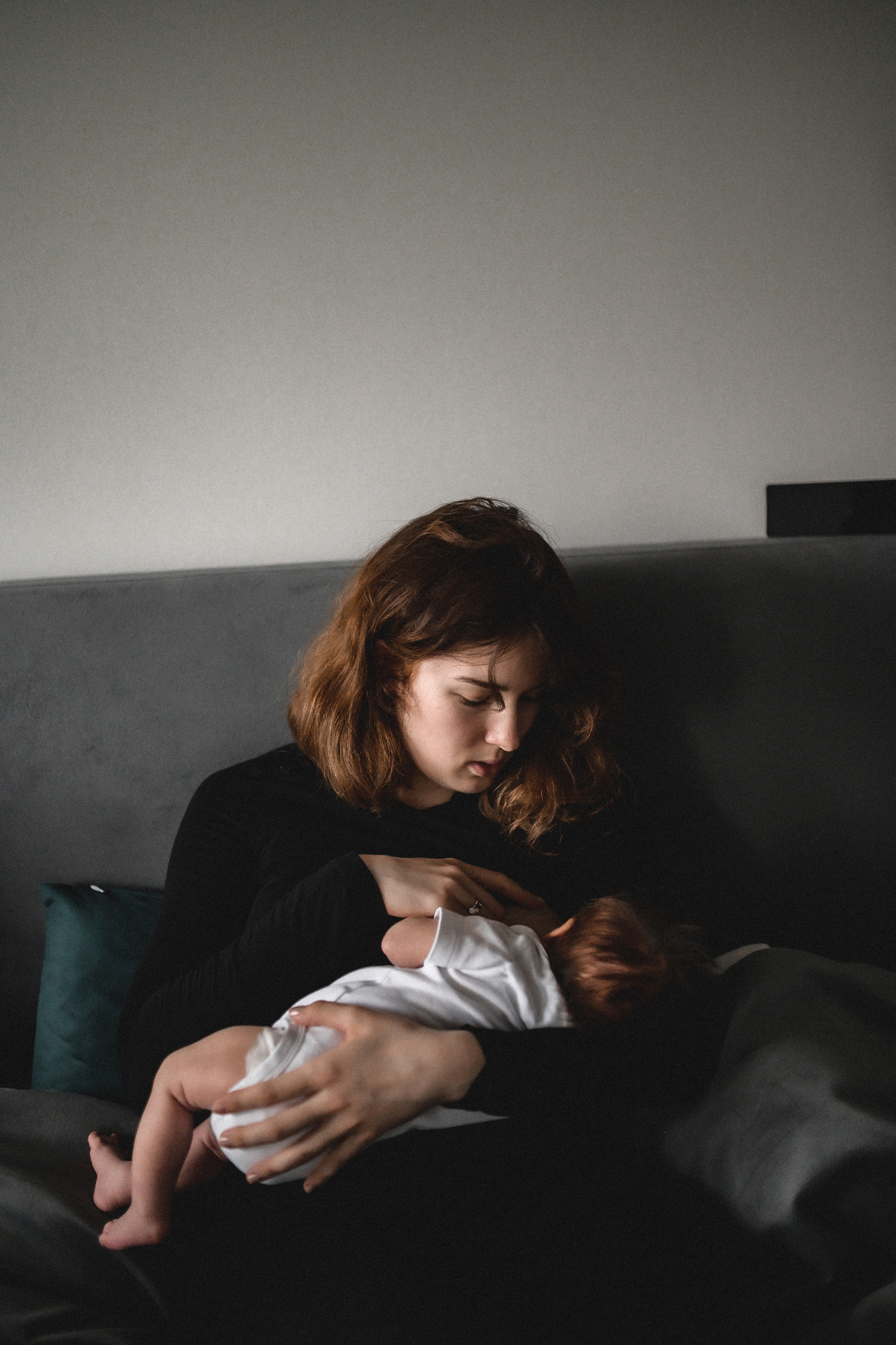 Руслан, Марта и Кира дома. Семейный и свадебный lifestyle-фотограф в Москве Мария Петрова