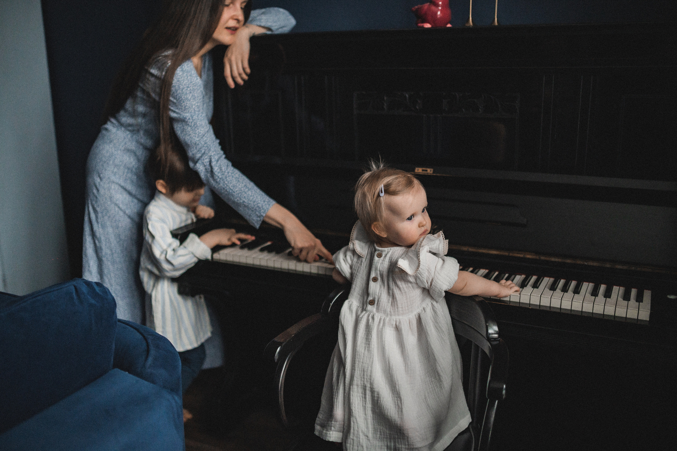 Дима, Нелли, Марк и Нина дома. Семейный и свадебный lifestyle-фотограф в Москве Мария Петрова