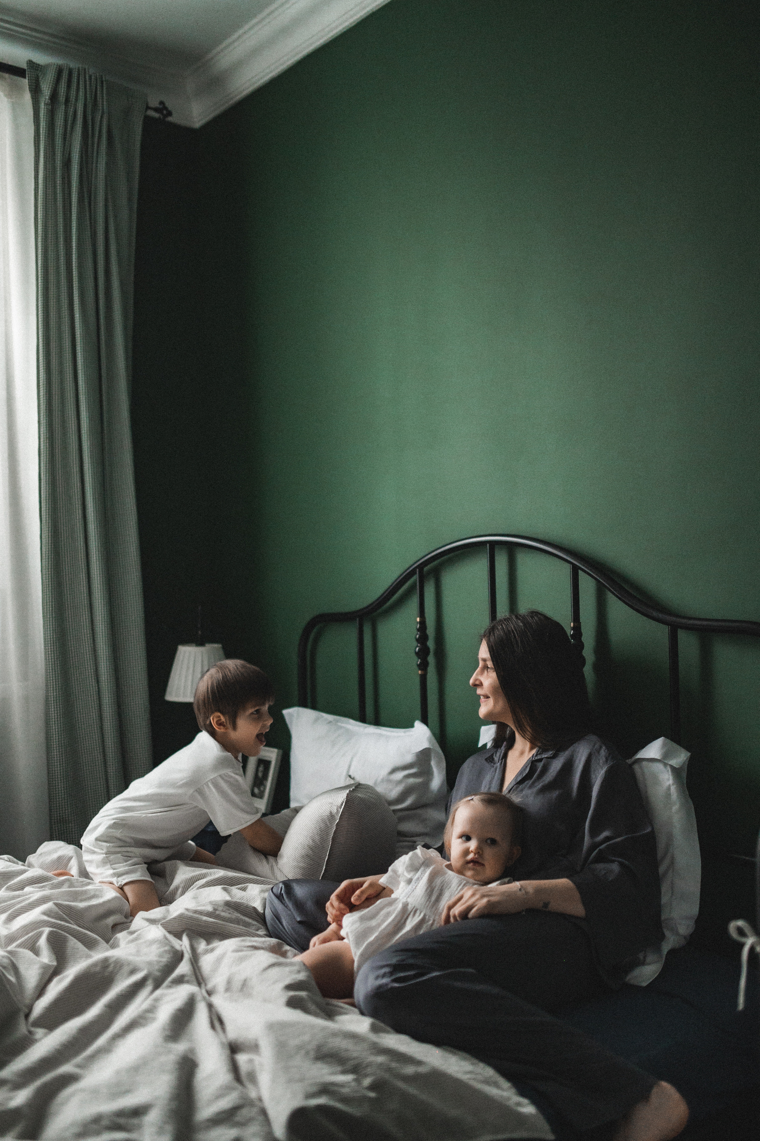 Дима, Нелли, Марк и Нина дома. Семейный и свадебный lifestyle-фотограф в Москве Мария Петрова