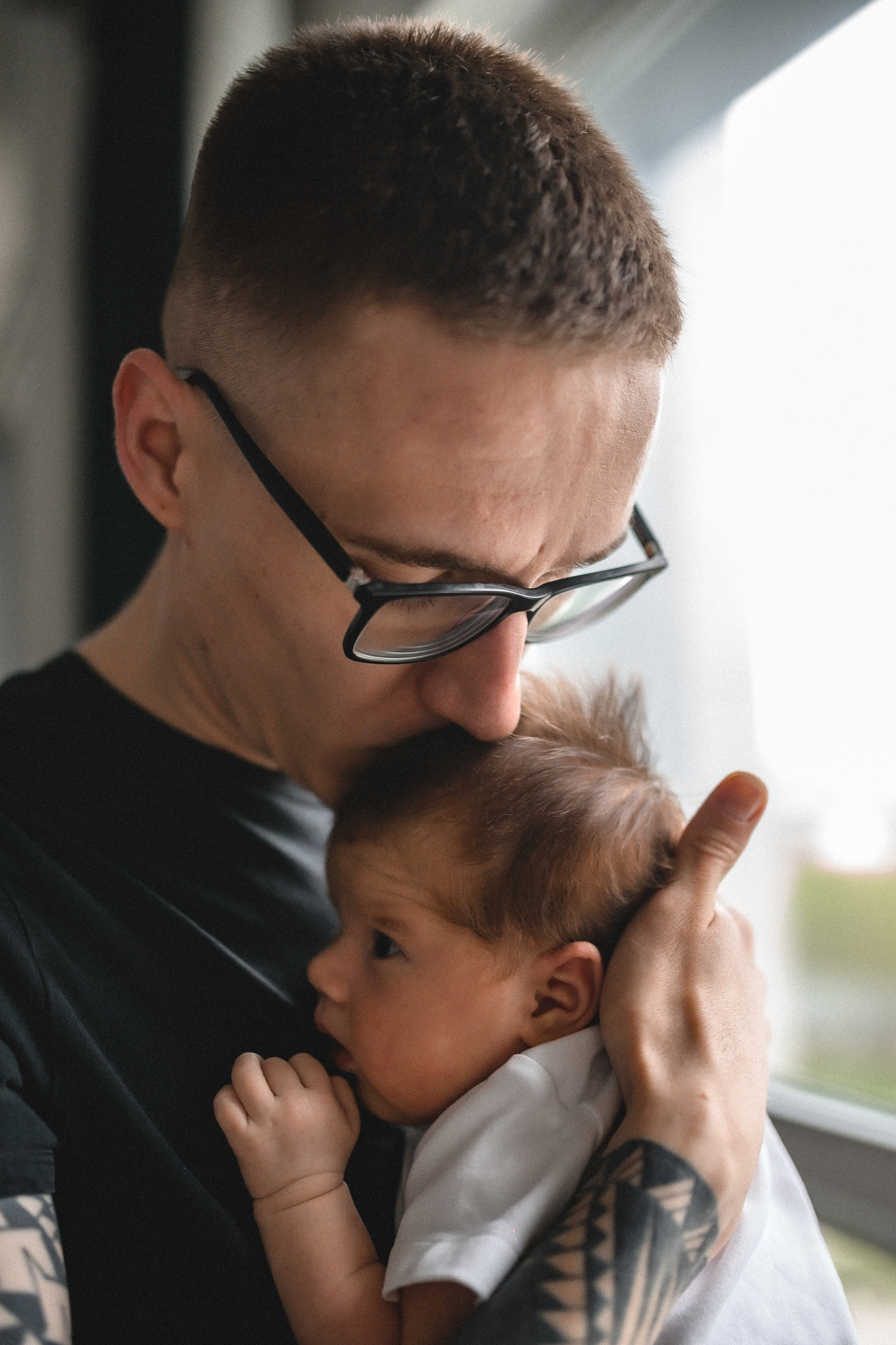 Руслан, Марта и Кира дома. Семейный и свадебный lifestyle-фотограф в Москве Мария Петрова