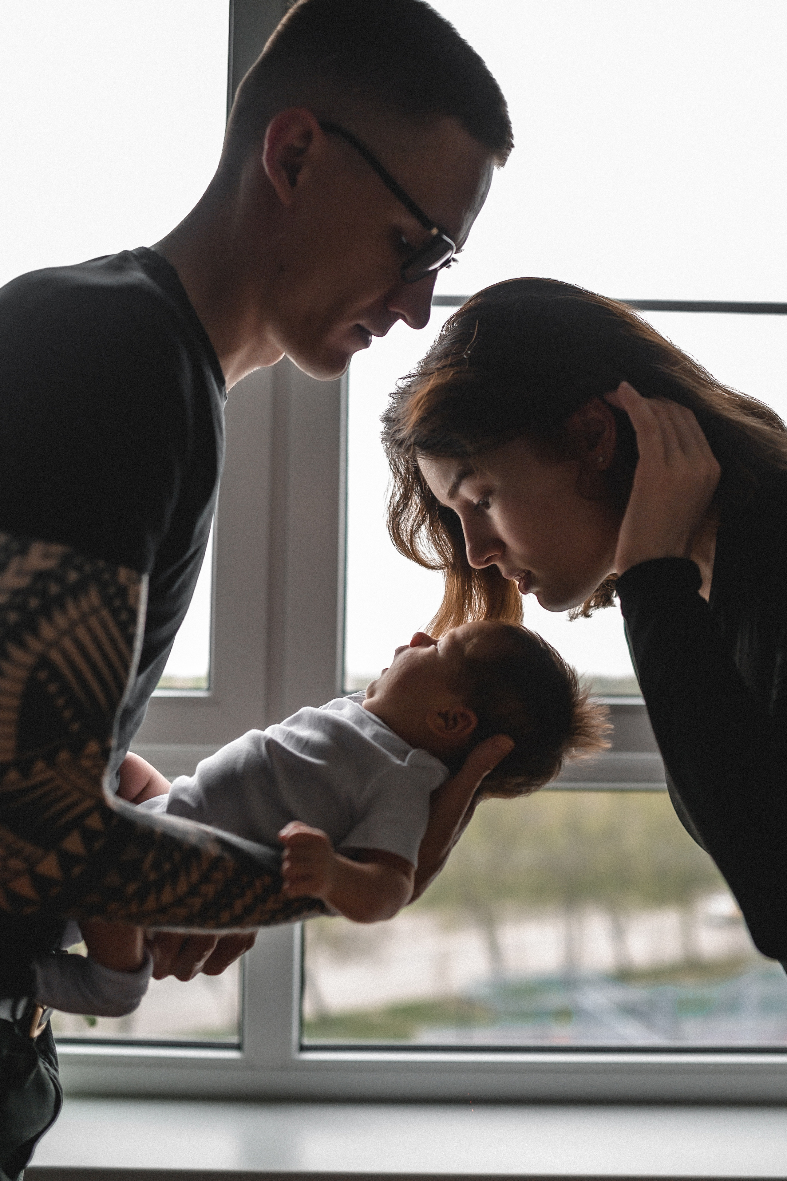 Руслан, Марта и Кира дома. Семейный и свадебный lifestyle-фотограф в Москве Мария Петрова