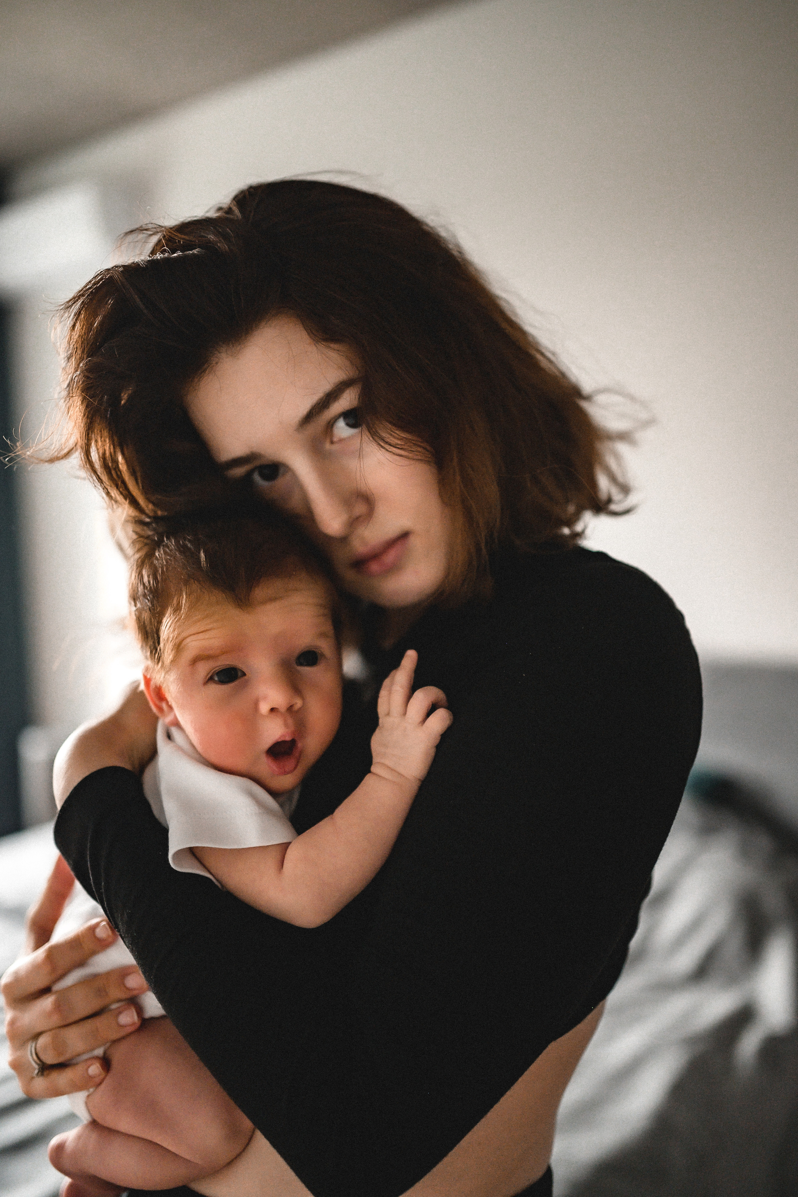 Руслан, Марта и Кира дома. Семейный и свадебный lifestyle-фотограф в Москве Мария Петрова