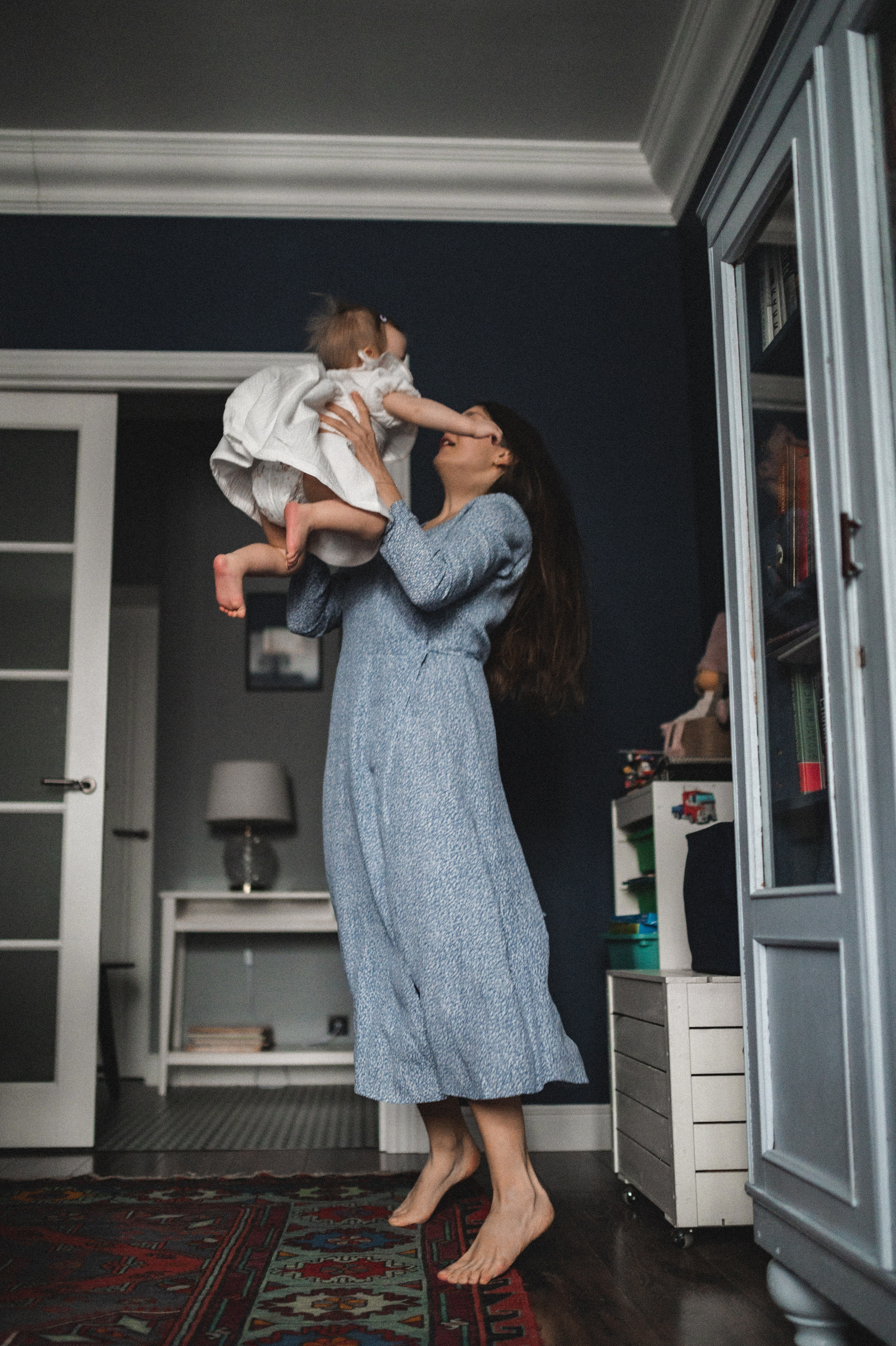 Дима, Нелли, Марк и Нина дома. Семейный и свадебный lifestyle-фотограф в Москве Мария Петрова