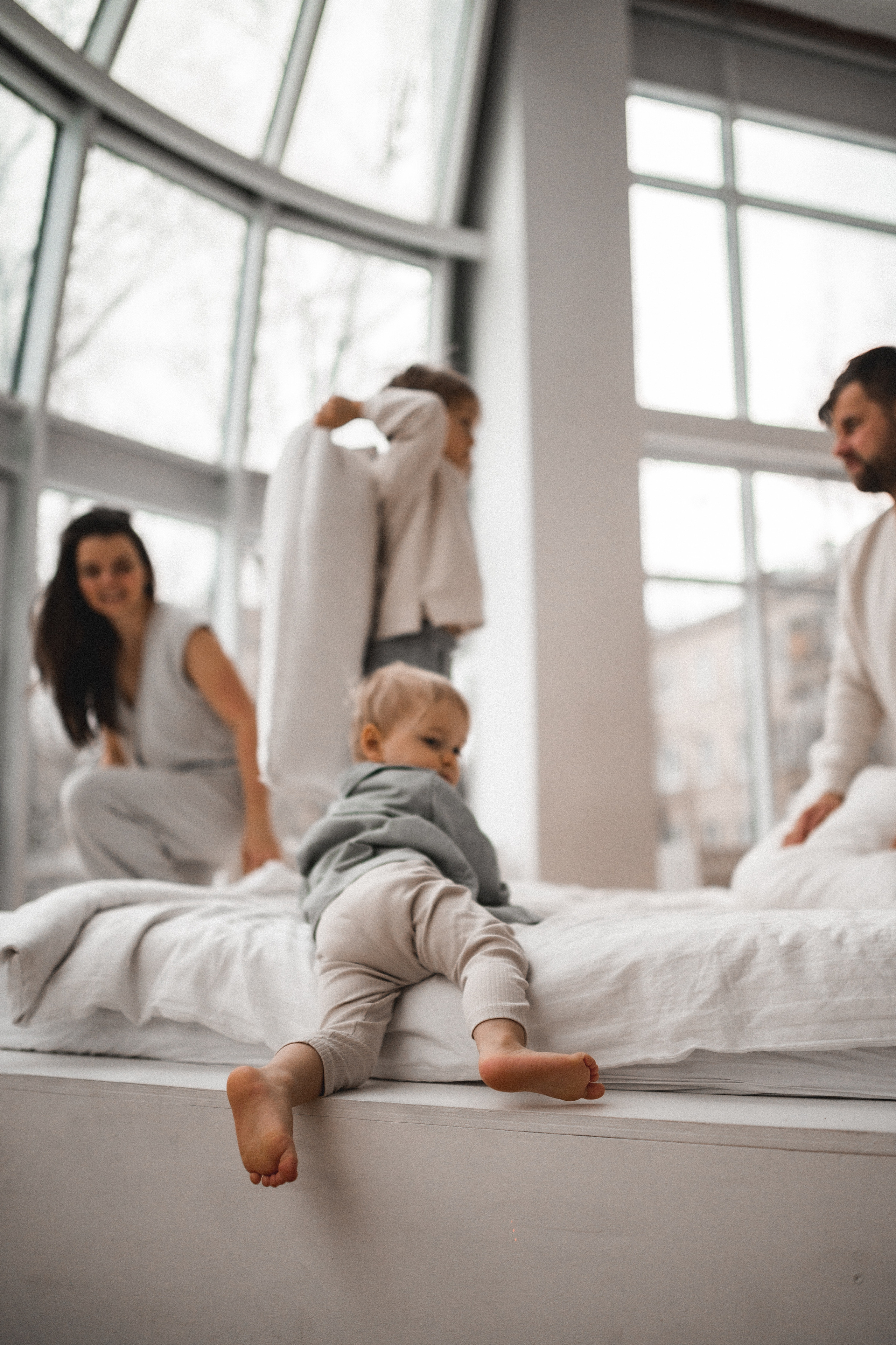 Лёша, Рита, Андрей и Рома. Студия Base. Семейный и свадебный lifestyle-фотограф в Москве Мария Петрова