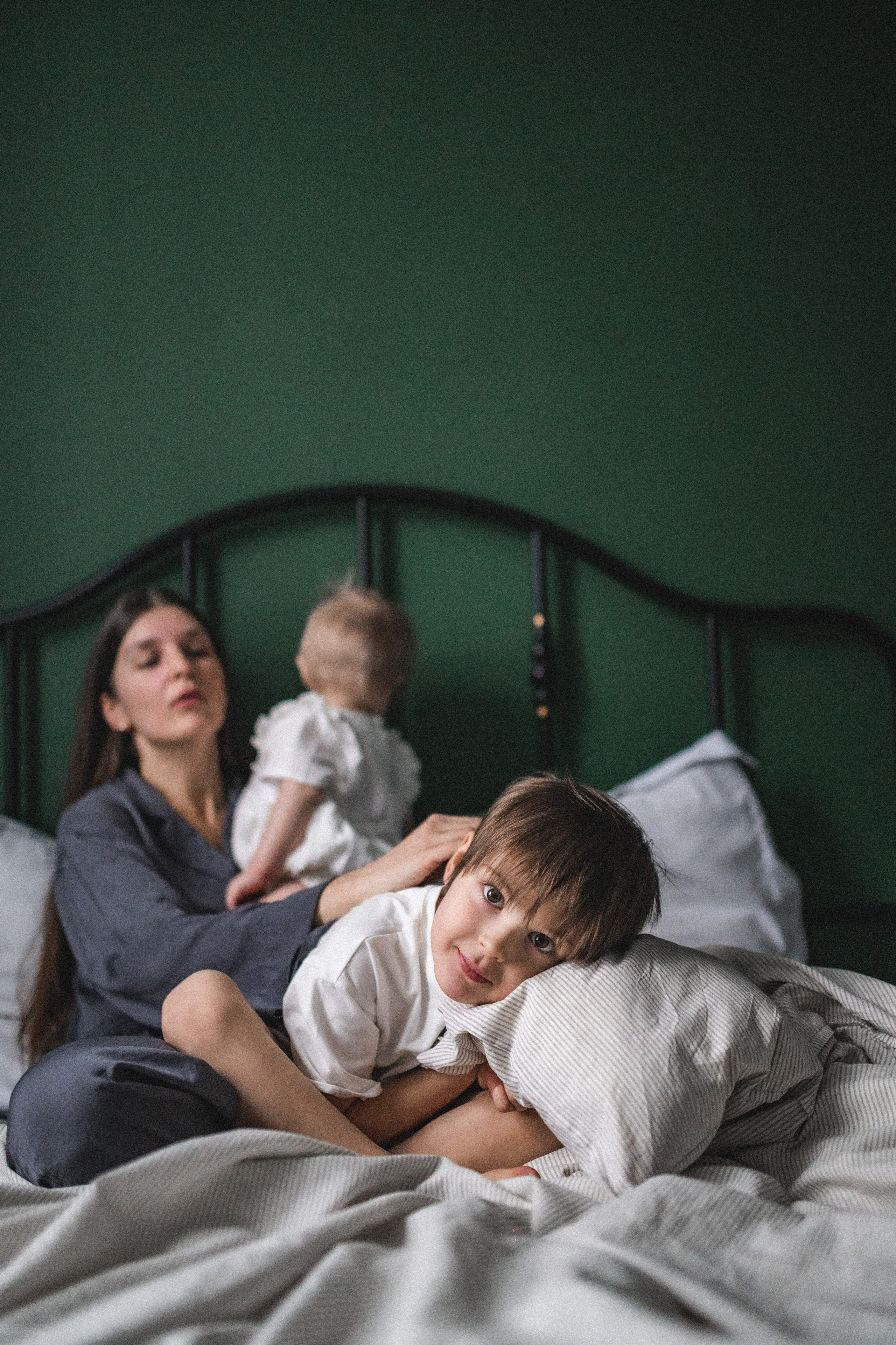 Дима, Нелли, Марк и Нина дома. Семейный и свадебный lifestyle-фотограф в Москве Мария Петрова