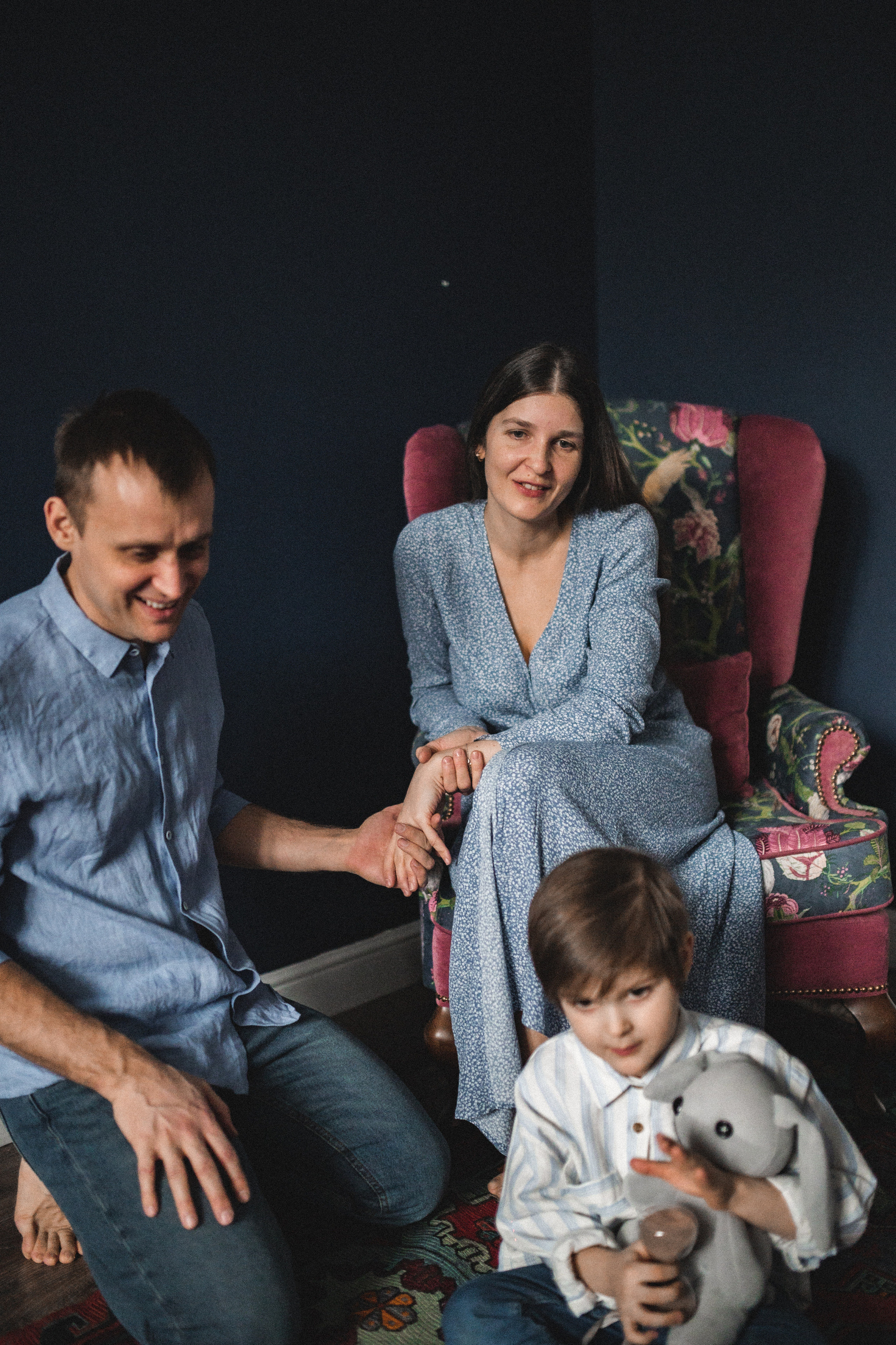 Дима, Нелли, Марк и Нина дома. Семейный и свадебный lifestyle-фотограф в Москве Мария Петрова