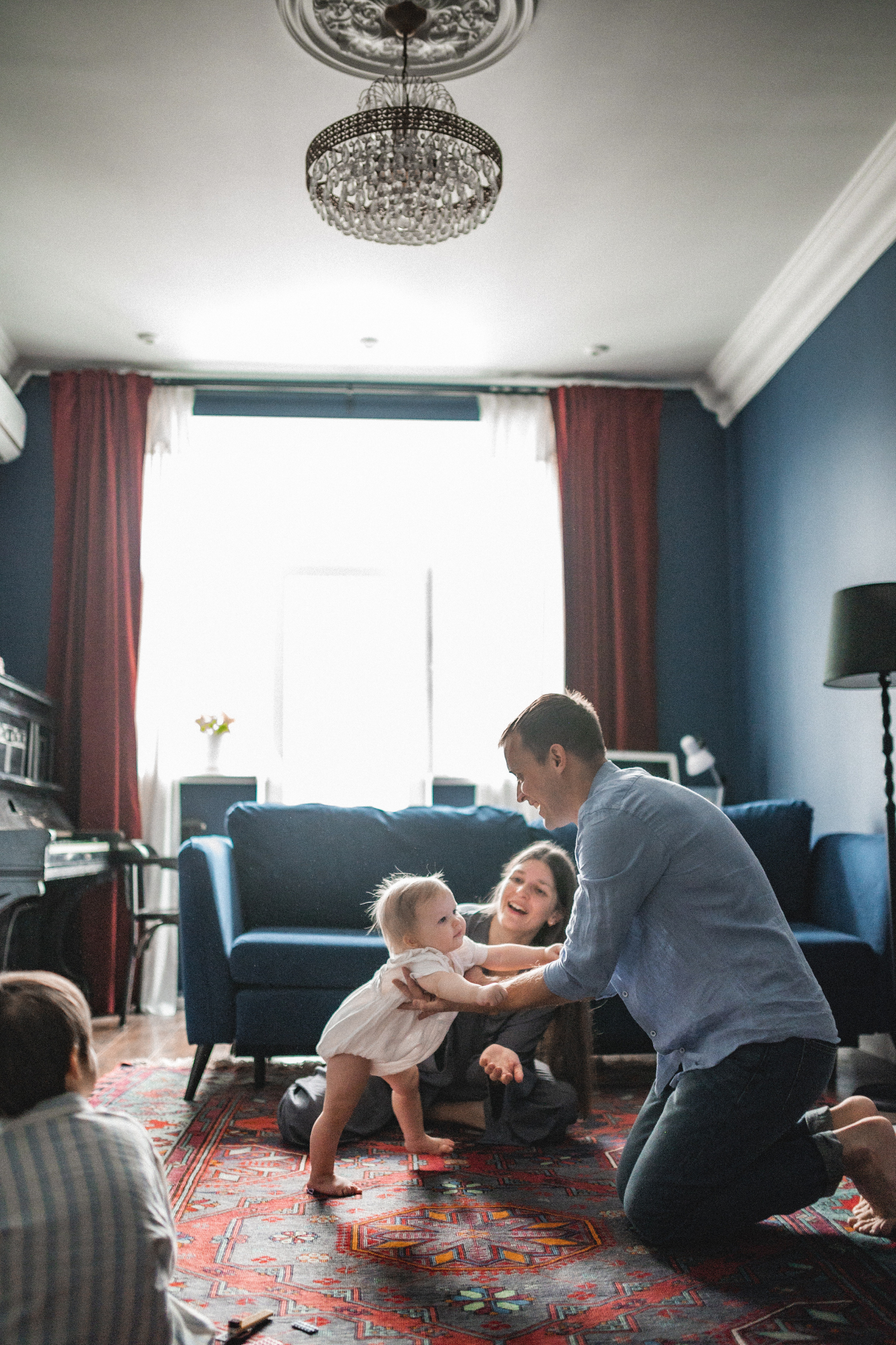 Дима, Нелли, Марк и Нина дома. Семейный и свадебный lifestyle-фотограф в Москве Мария Петрова