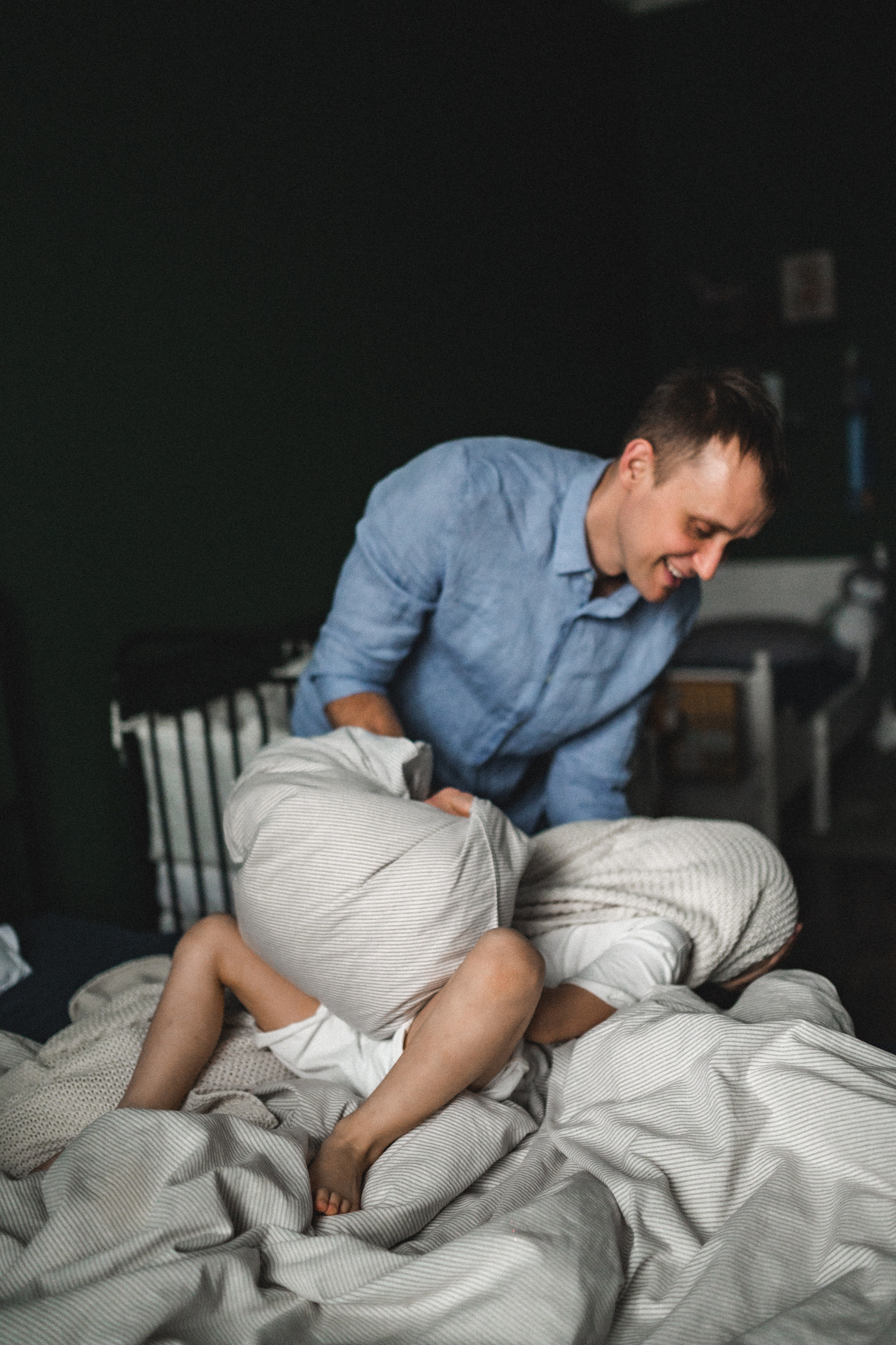 Дима, Нелли, Марк и Нина дома. Семейный и свадебный lifestyle-фотограф в Москве Мария Петрова