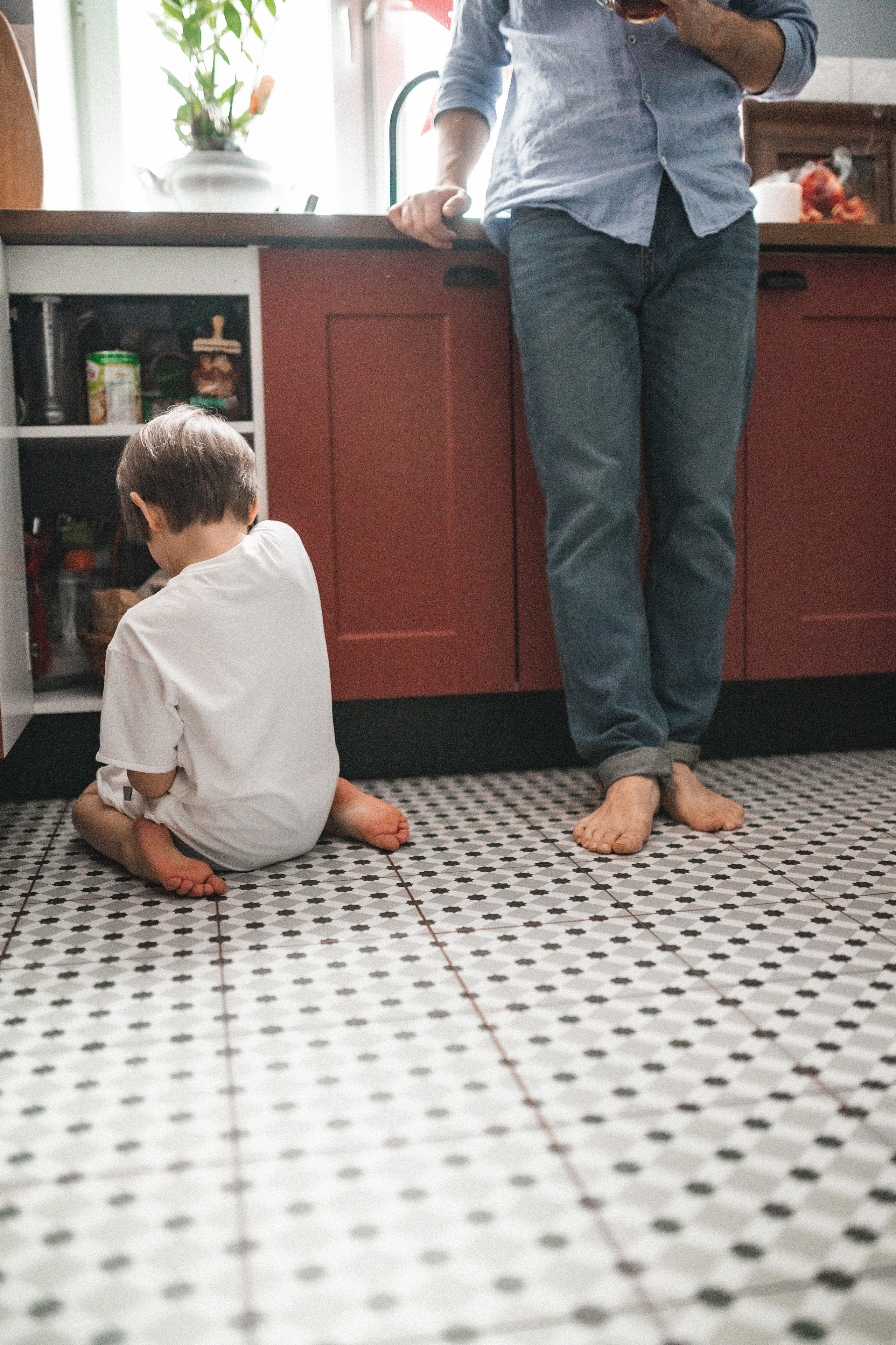 Дима, Нелли, Марк и Нина дома. Семейный и свадебный lifestyle-фотограф в Москве Мария Петрова