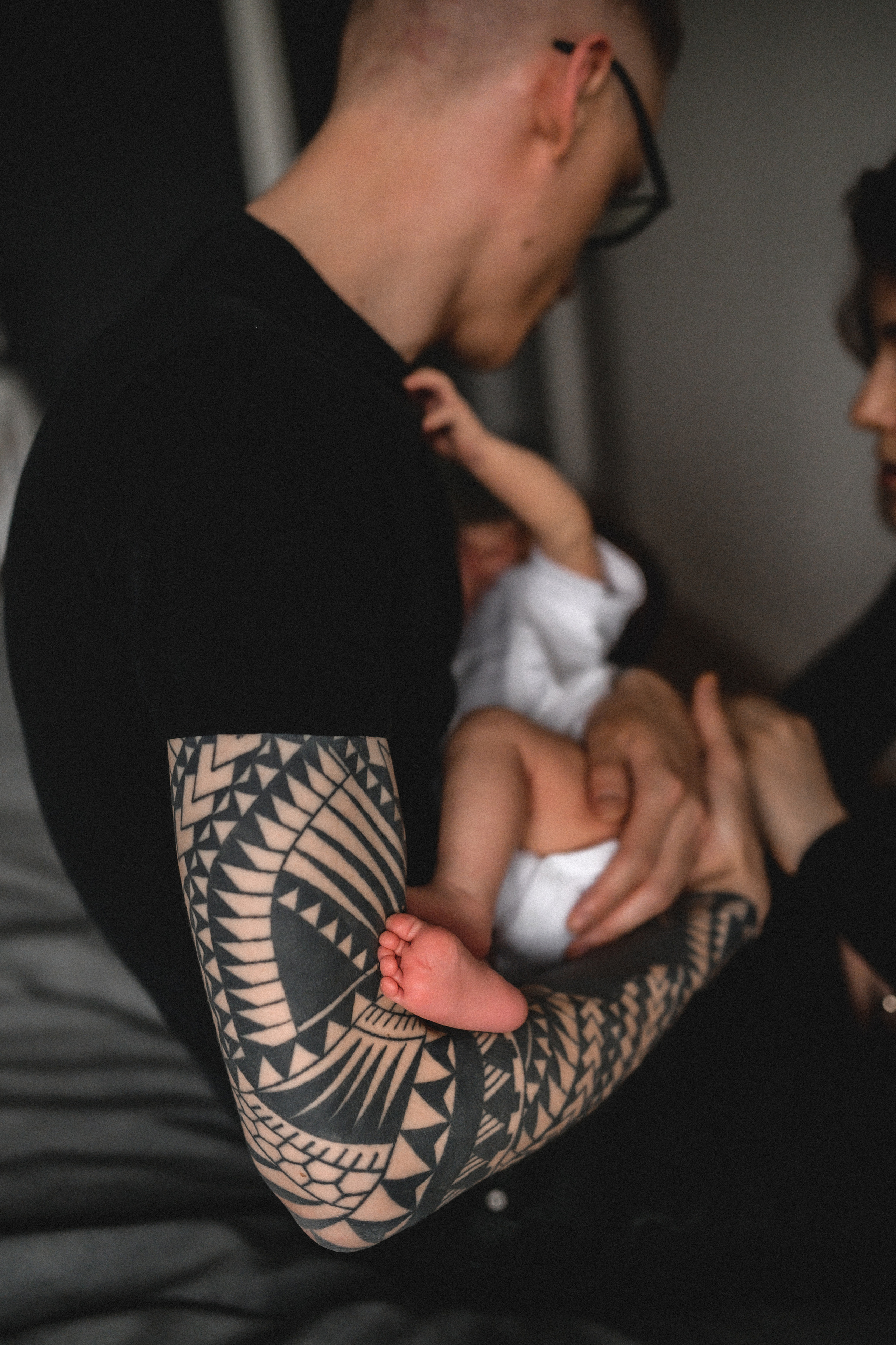 Руслан, Марта и Кира дома. Семейный и свадебный lifestyle-фотограф в Москве Мария Петрова