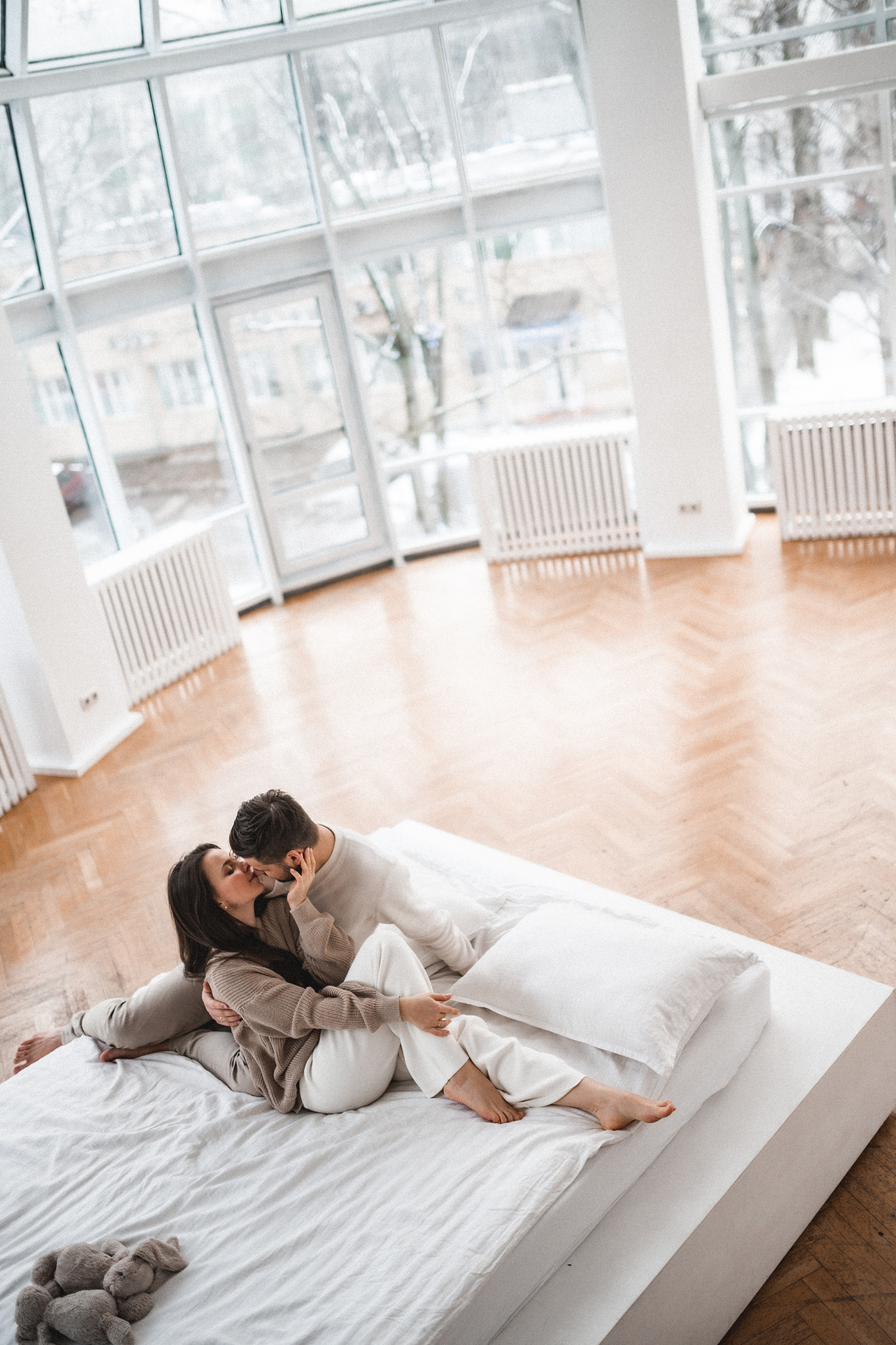 Лёша, Рита, Андрей и Рома. Студия Base. Семейный и свадебный lifestyle-фотограф в Москве Мария Петрова