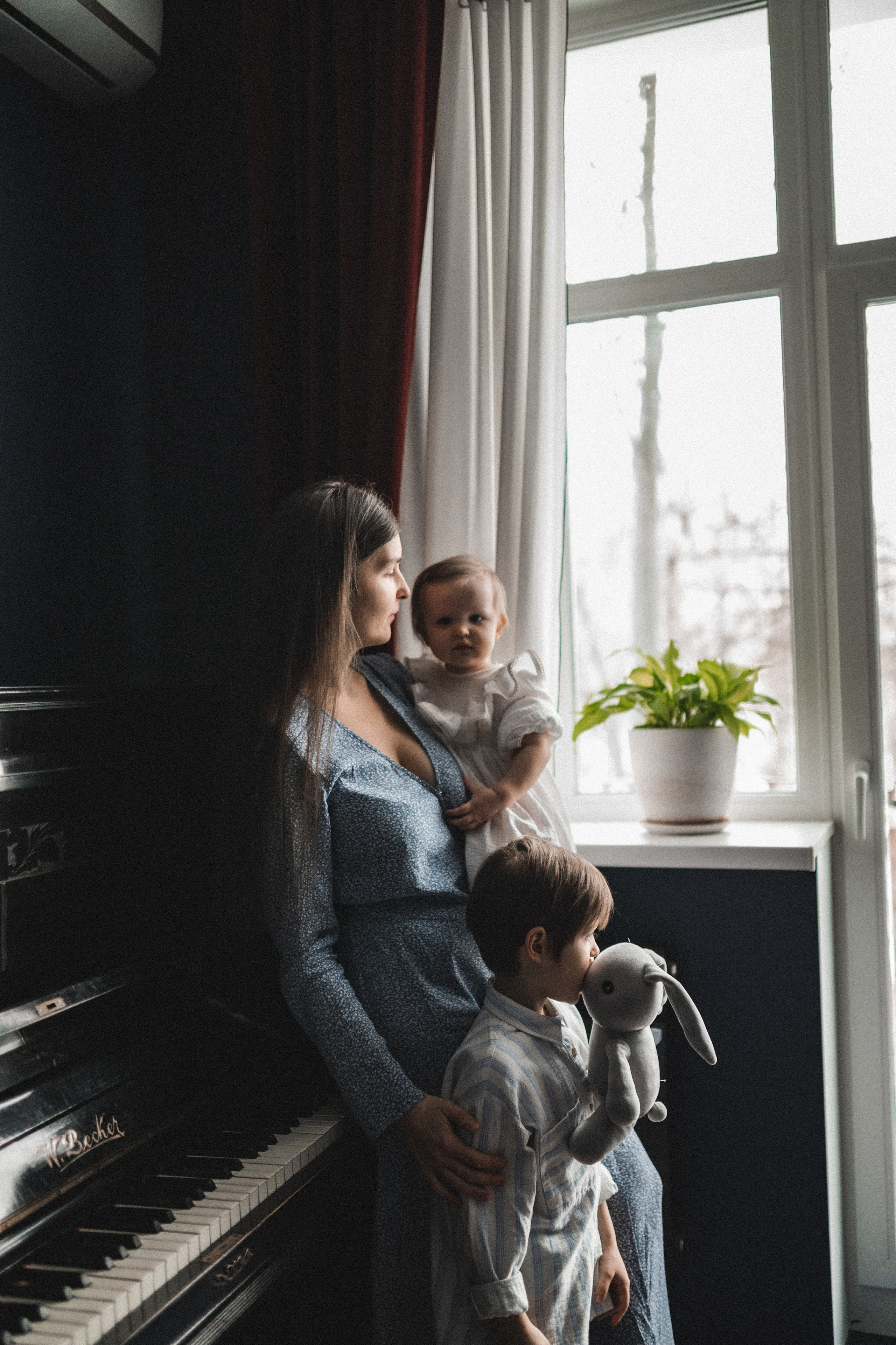 Дима, Нелли, Марк и Нина дома. Семейный и свадебный lifestyle-фотограф в Москве Мария Петрова