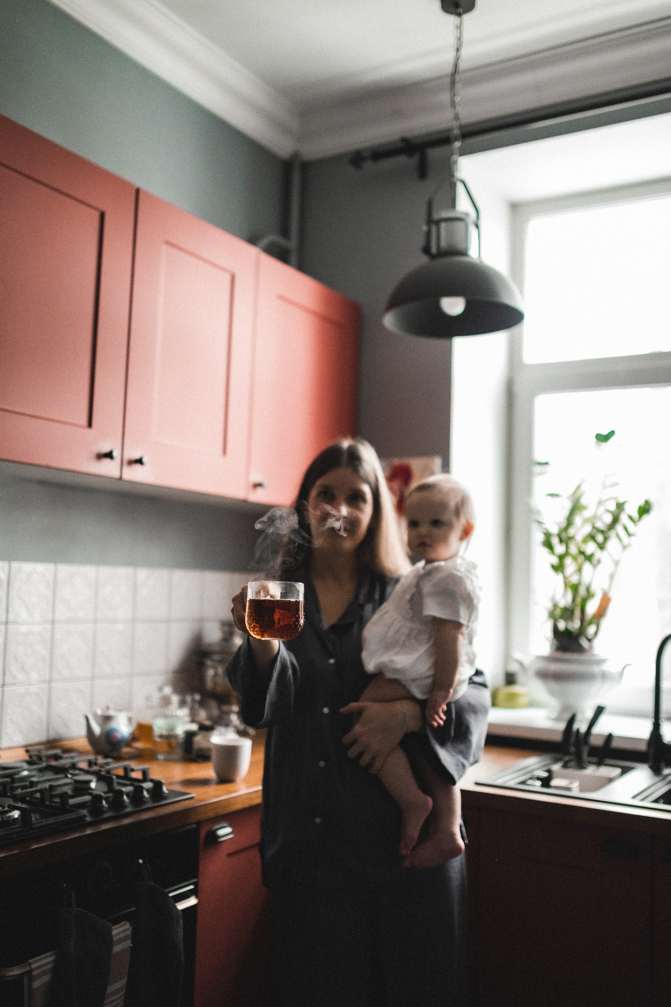 Дима, Нелли, Марк и Нина дома. Семейный и свадебный lifestyle-фотограф в Москве Мария Петрова