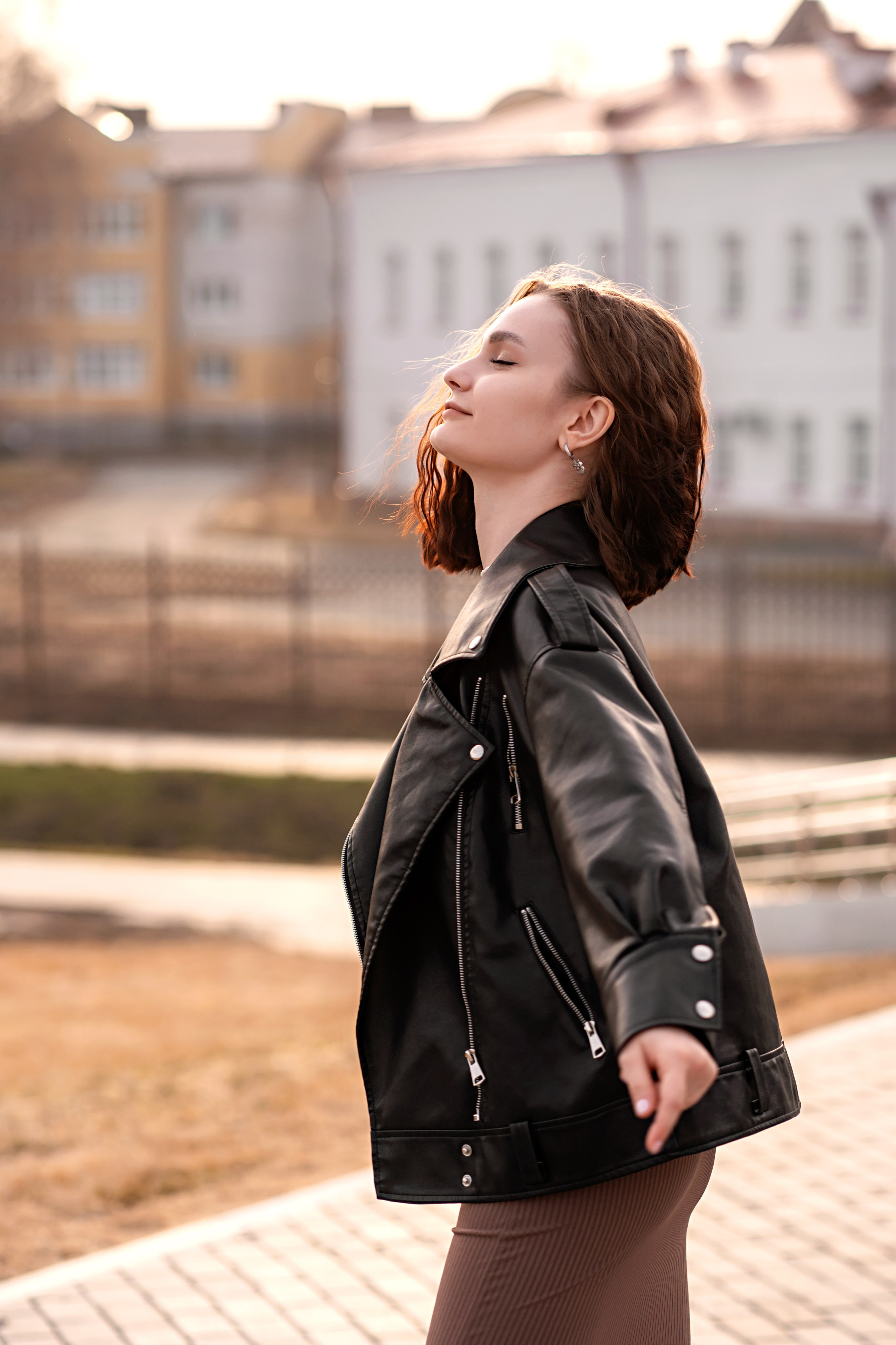 Марина. Прогулка по городу. Мила Посвит Фотограф новорожденных в Тобольске