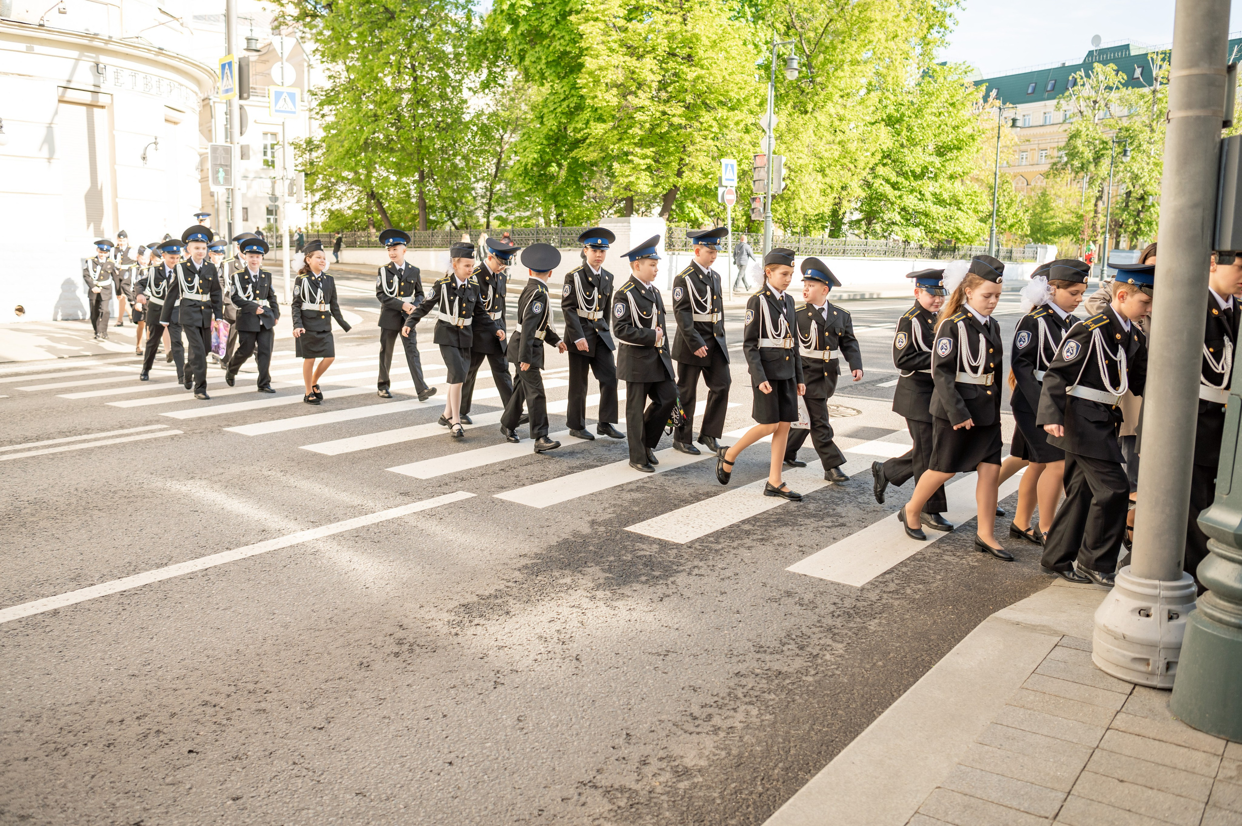 Фотосессия Присяги кадетов «Школа 1231 им. В. Д. Поленова». Детский и семейный фотограф г. Москва Оксана Катаджи