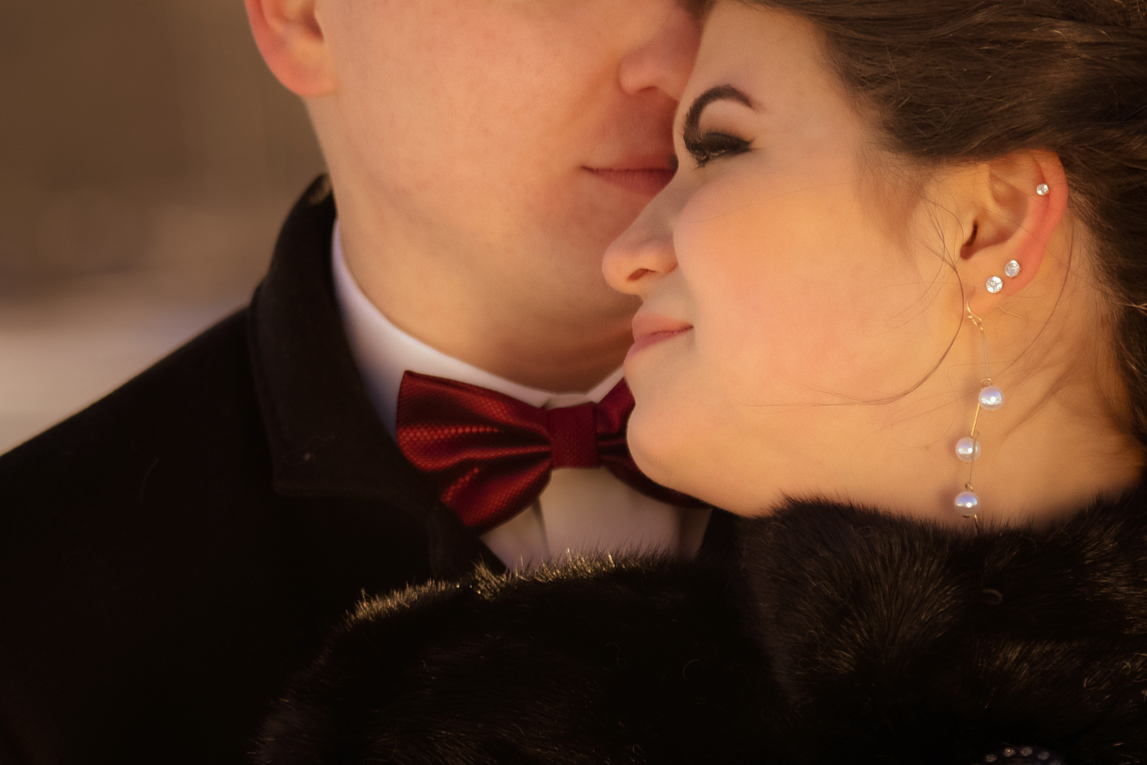 нежные отношения невесты и жениха