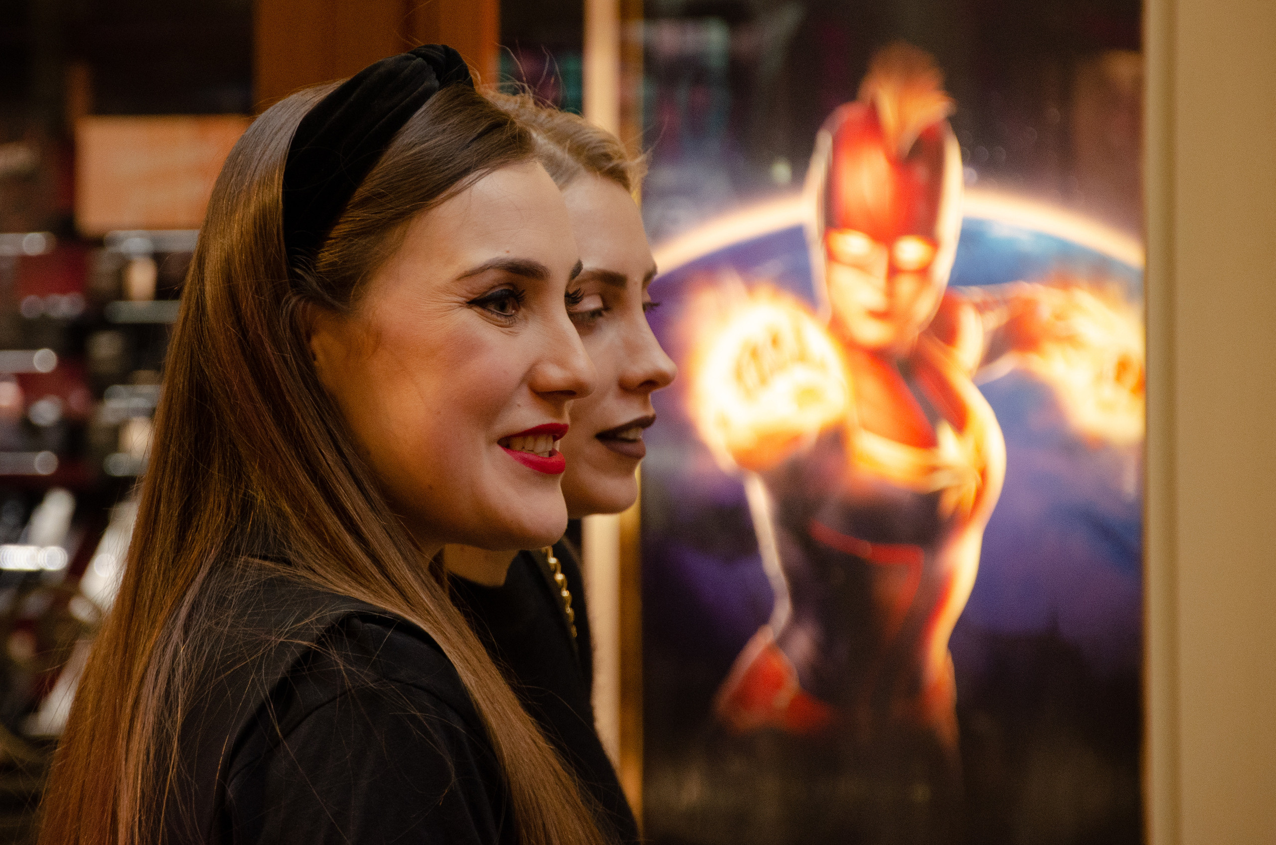 портретная фотография на премьере