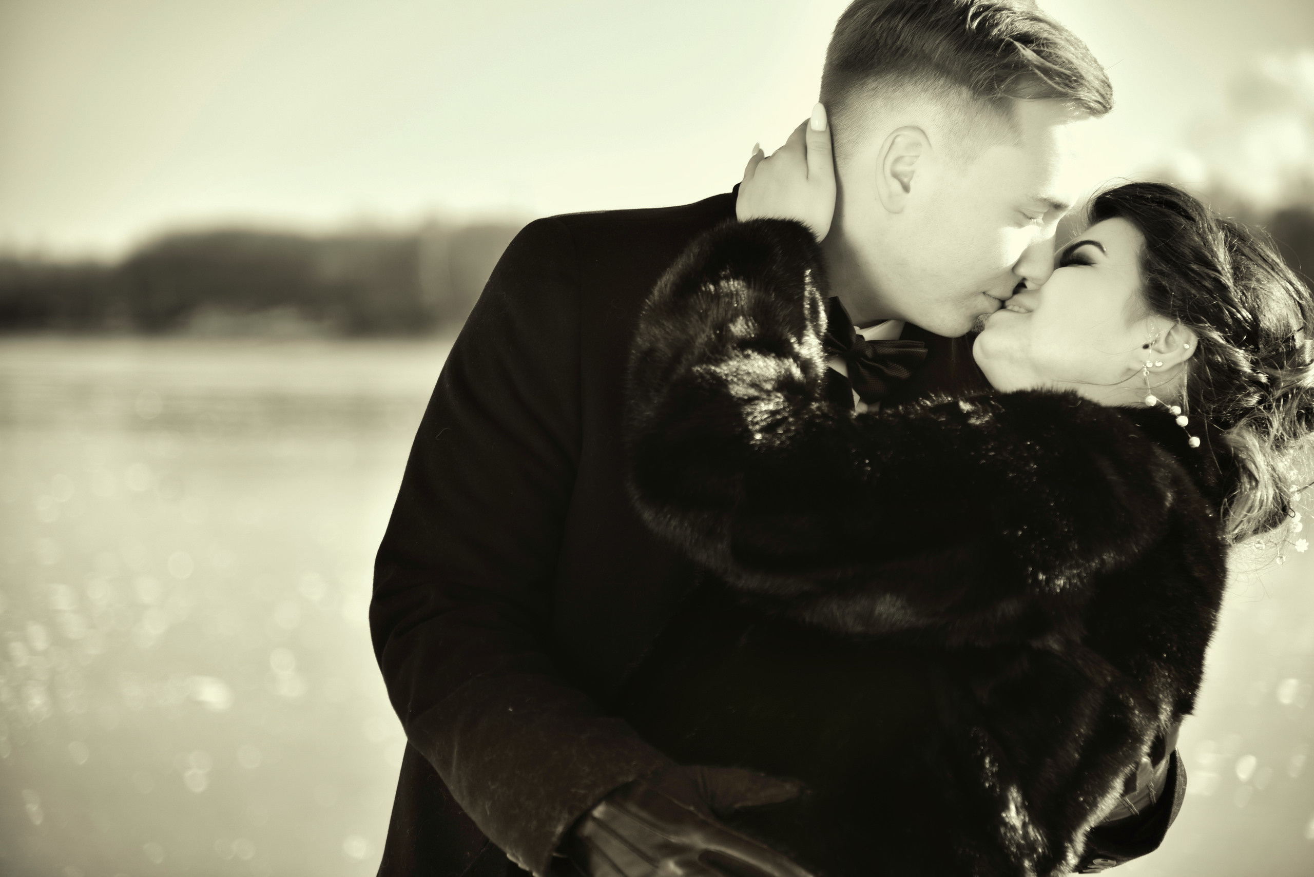 фотография свадьбы зимой