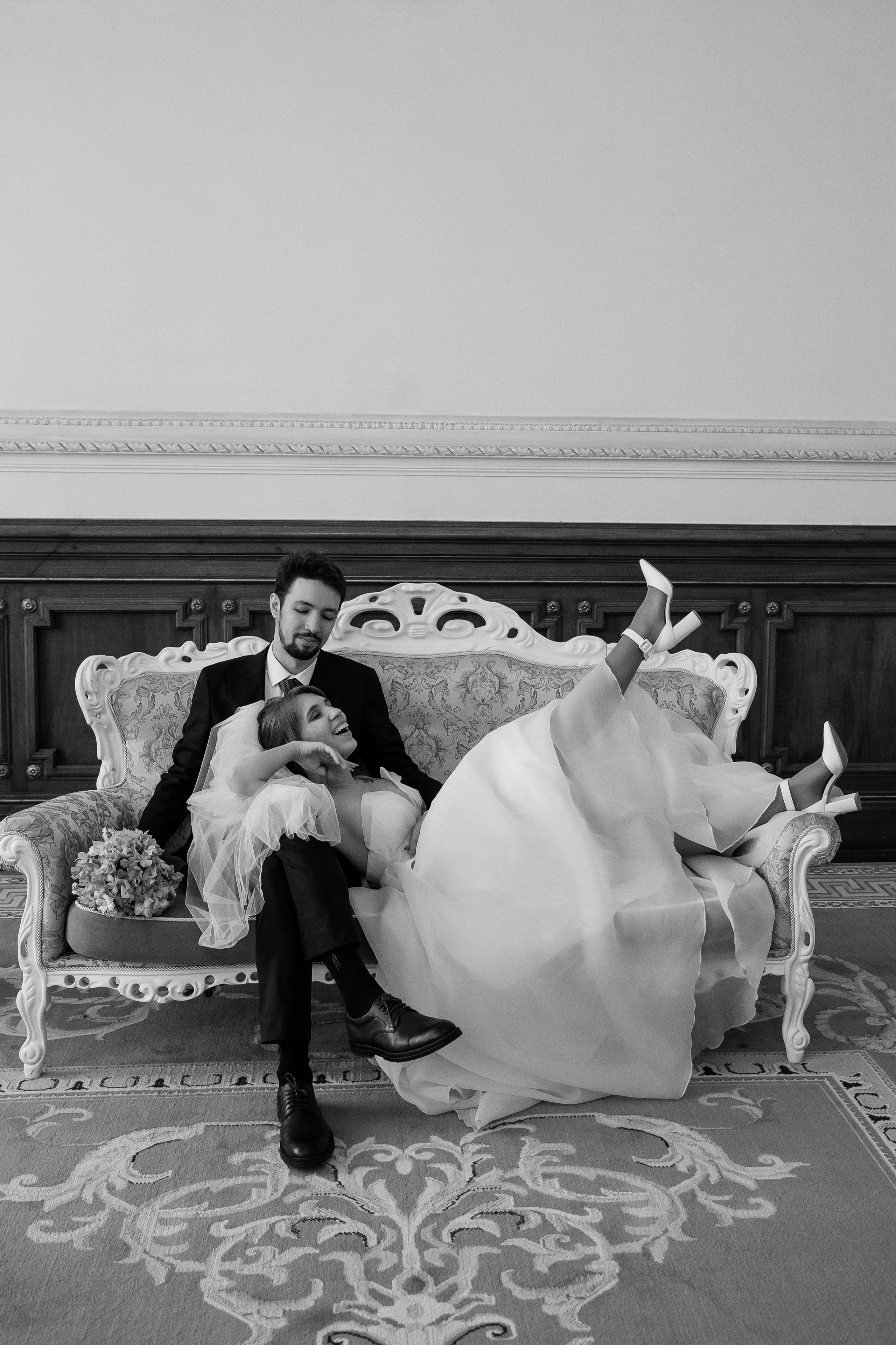 Первый ЗАГС и Фотосессия на Витебском в апреле. Свадебный фотограф в Санкт-Петербурге Вика Стукачева