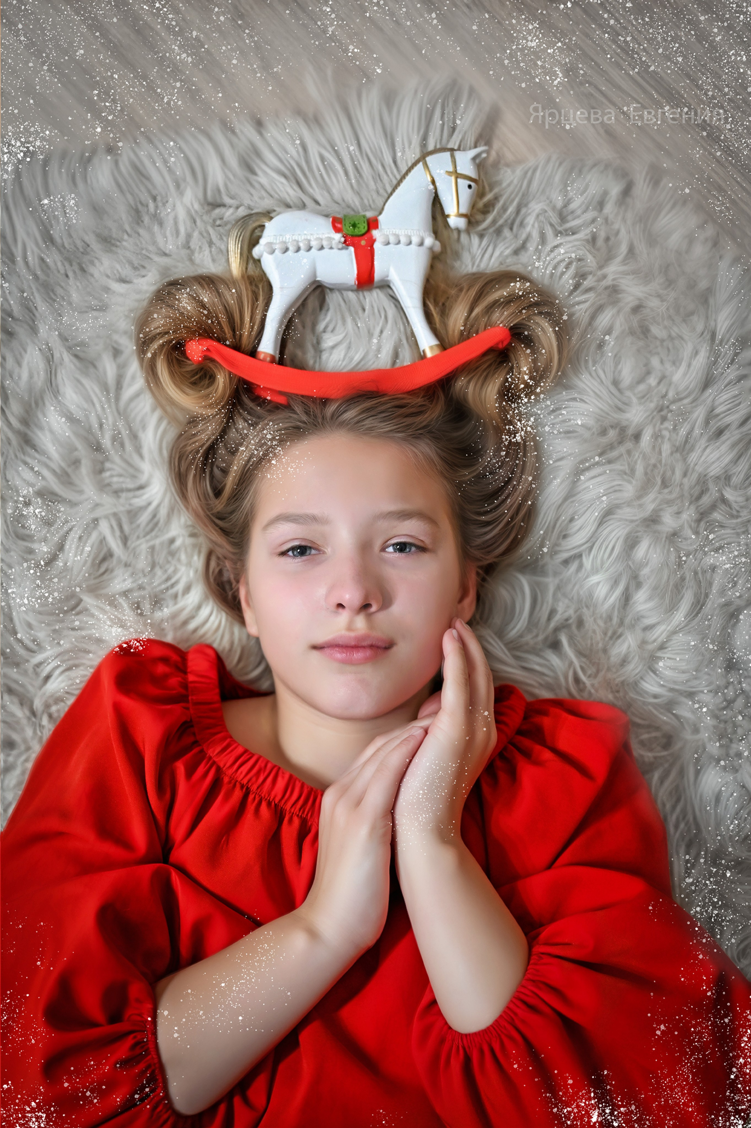 Новый год. Портретный детский, женский фотограф в Тюмени Евгения Ярцева