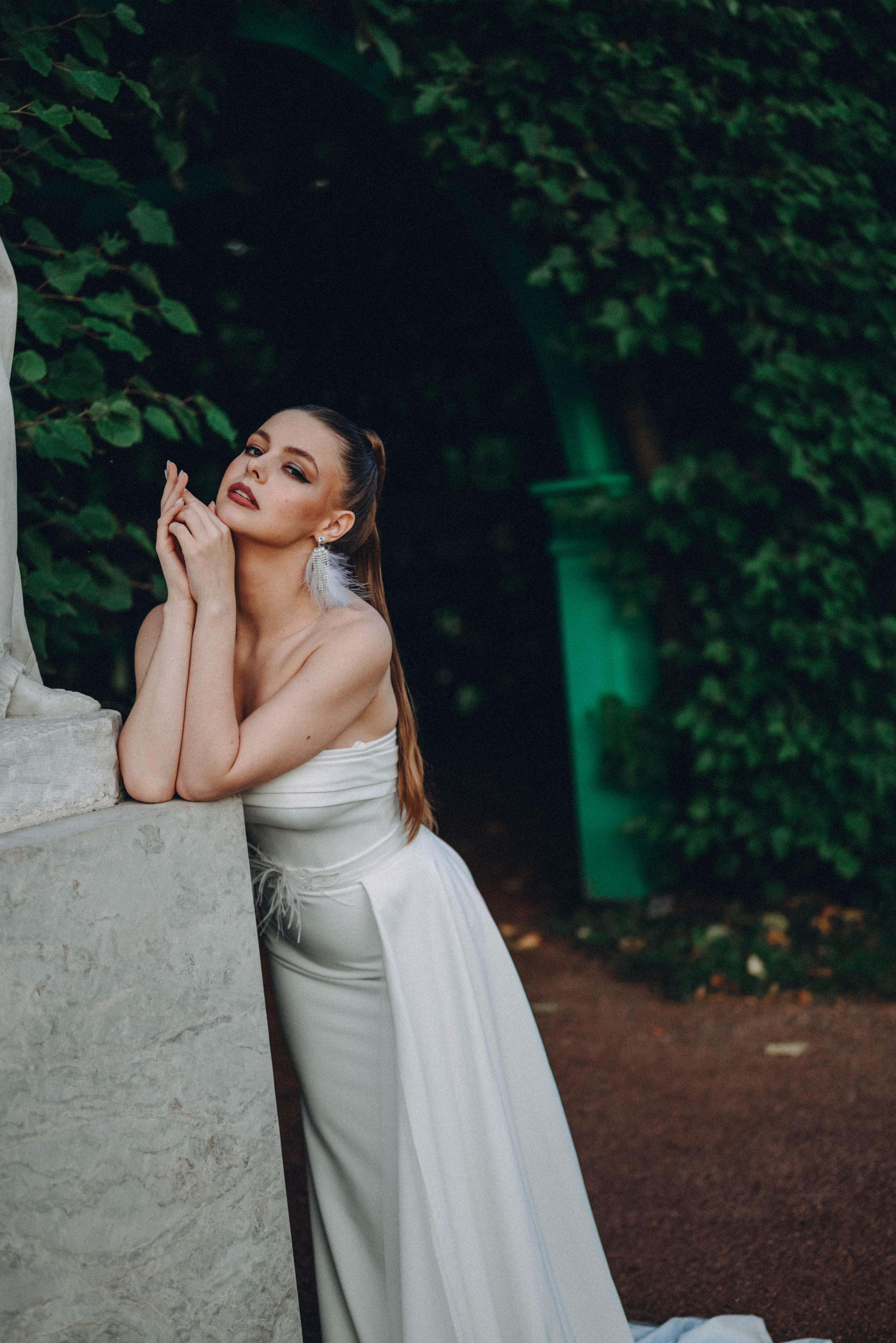 Невеста в Архангельском. Фотограф Анастасия Монах