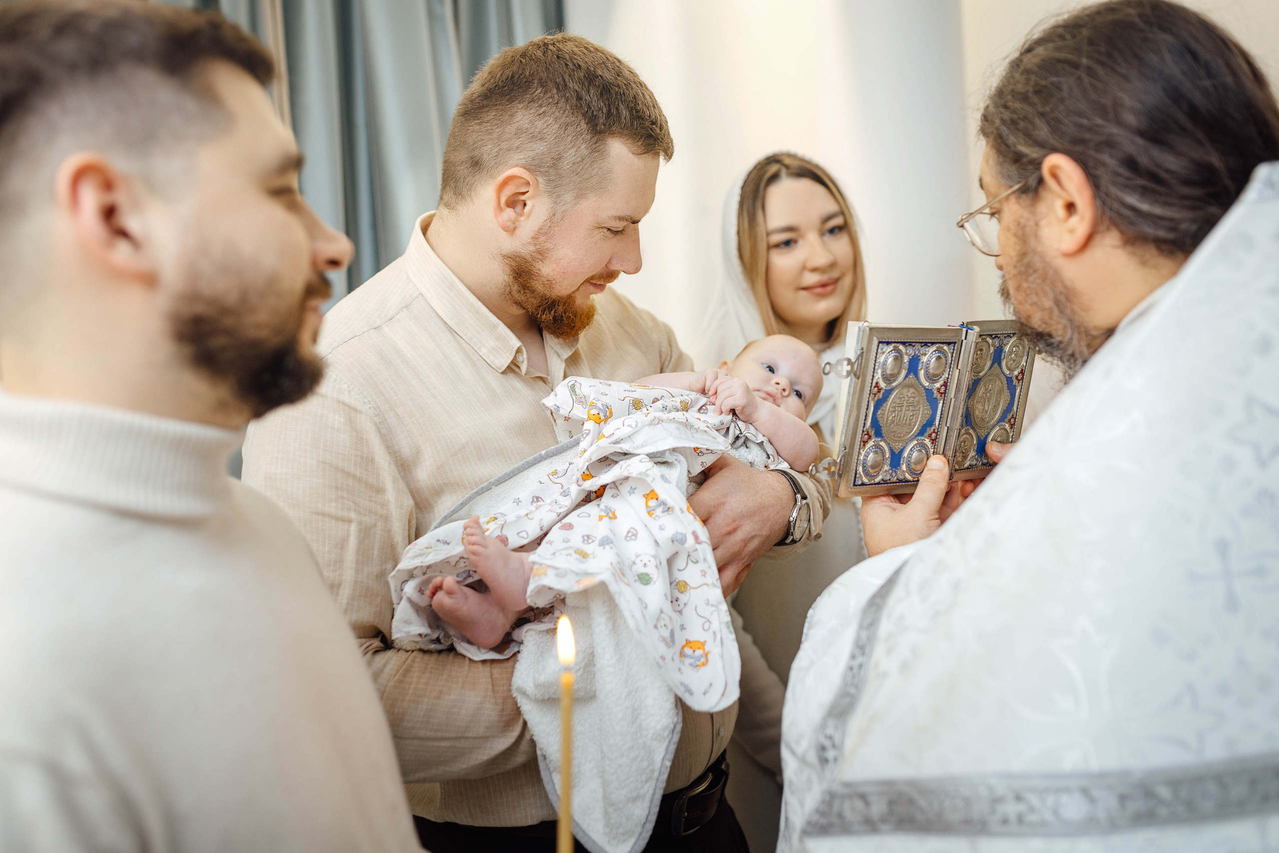 Крещение Эмилии, храм Святой Троицы, ноябрь 25