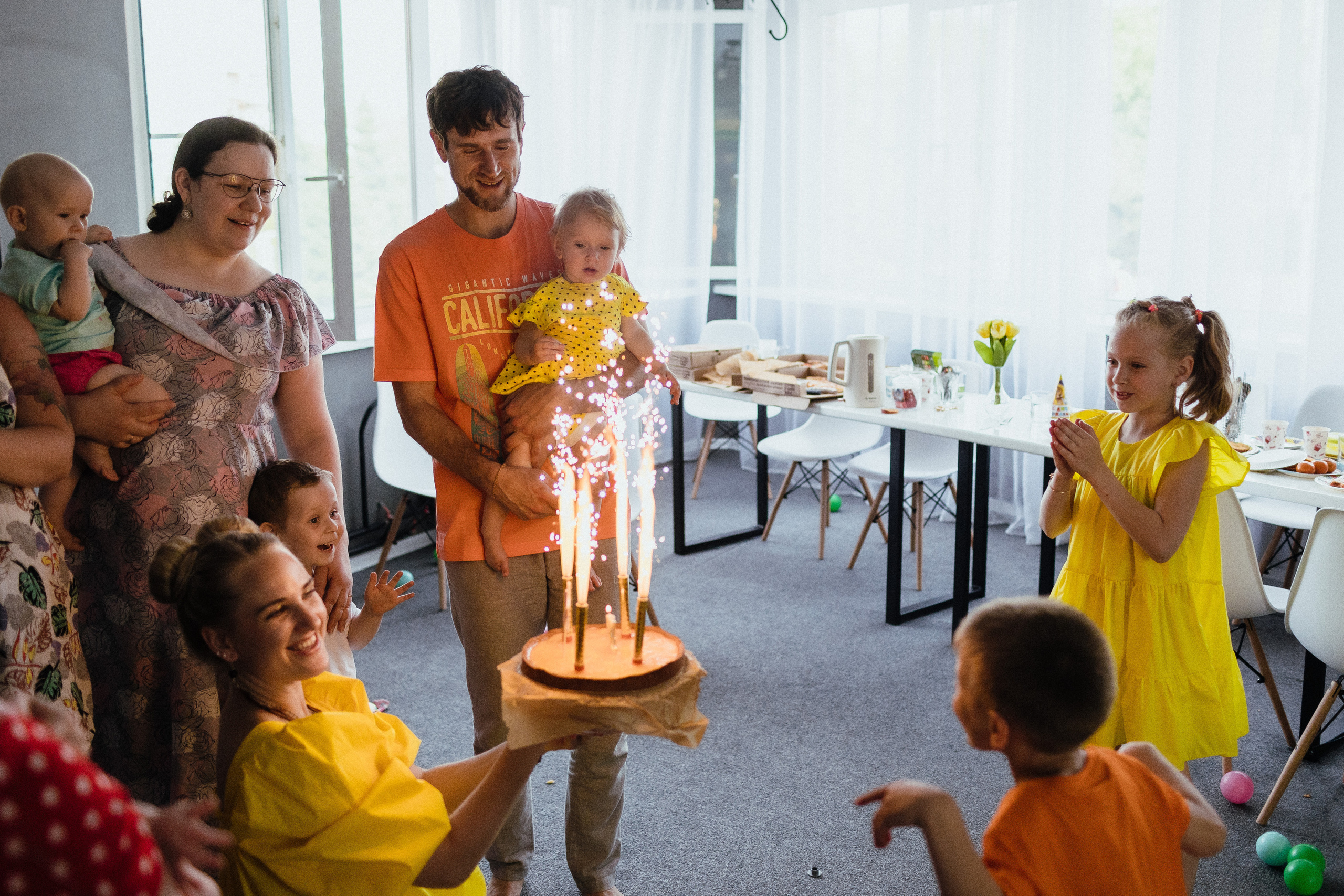 Солнечный день рождения. Фотограф свадебный семейный в Красноярске Шукшина Наталья