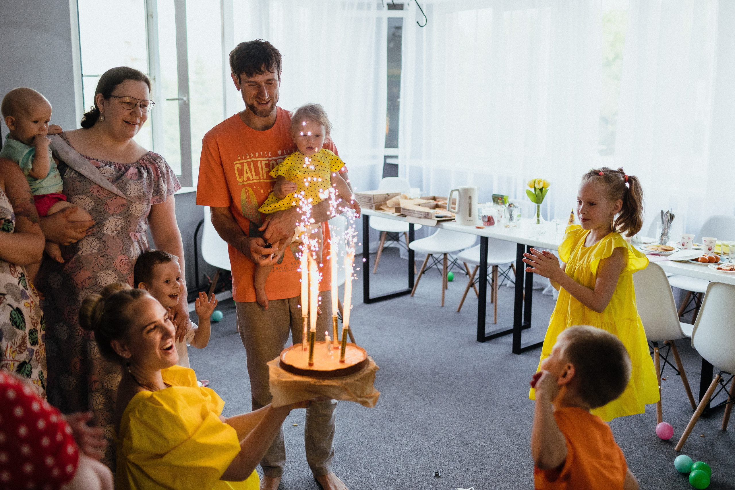 Солнечный день рождения. Фотограф свадебный семейный в Красноярске Шукшина Наталья