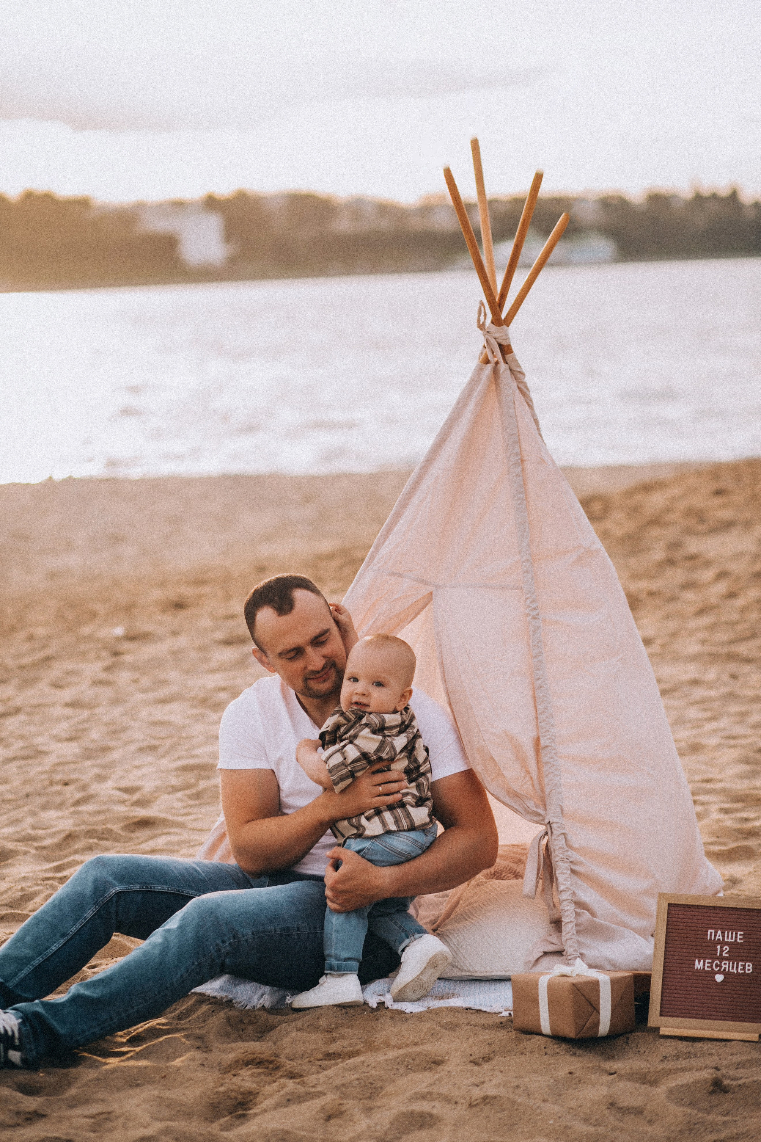 ~ На берегу заката ~. Семейный и детский фотограф в Ярославле