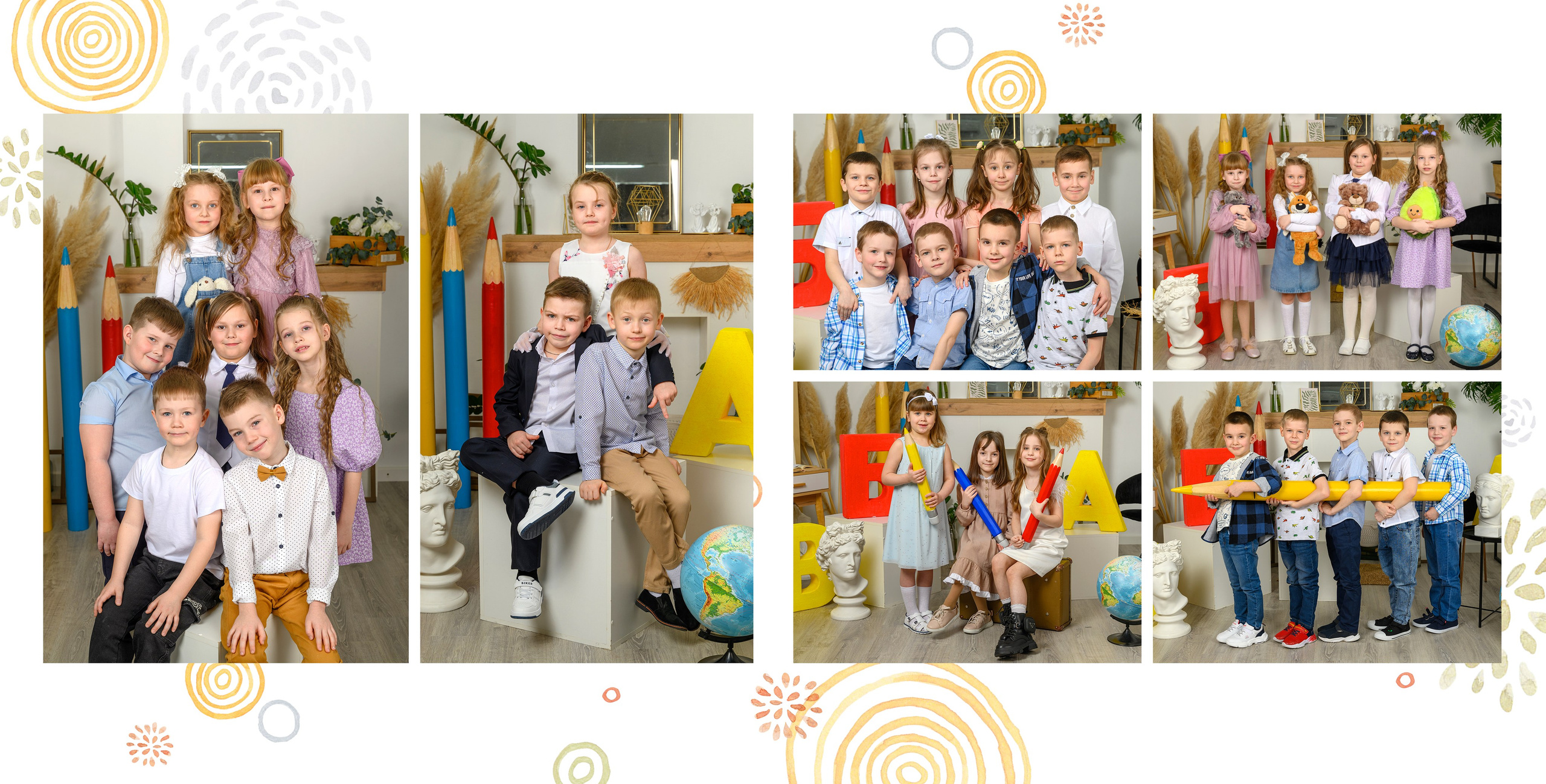 Птички. Выпускные альбомы в городе Саров