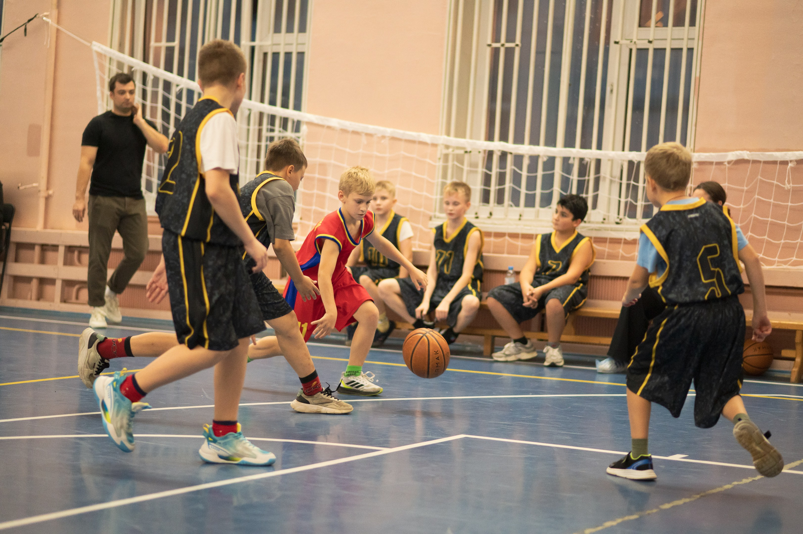 Баскетбол. Портретный фотограф в Москве Полина Старцева
