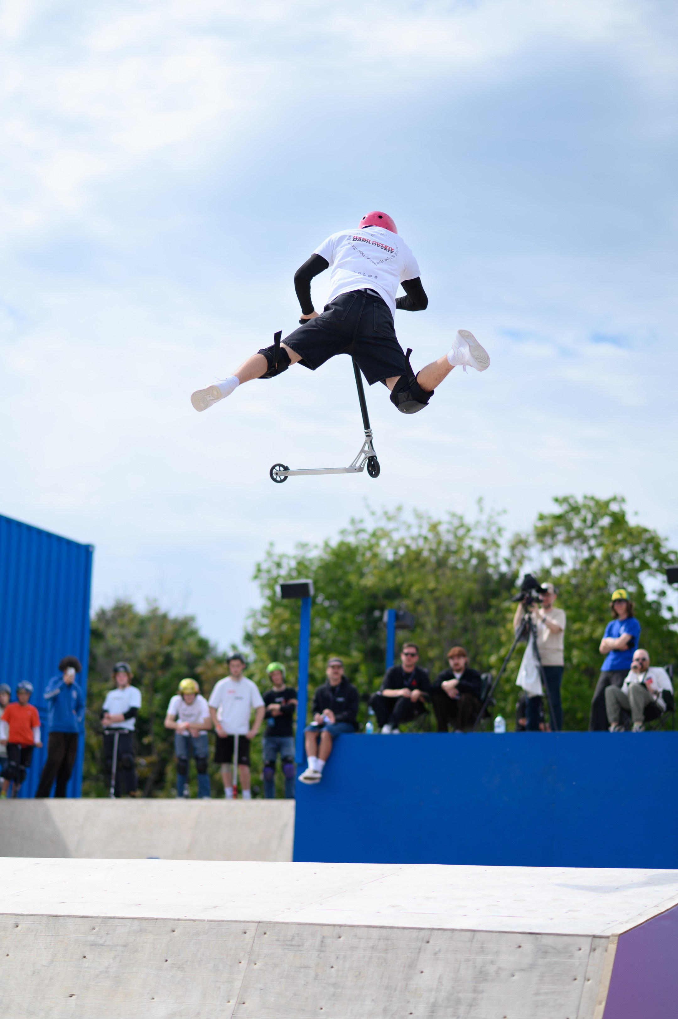 Чемпионат России по экстремальному самокату. Портретный фотограф в Москве Полина Старцева