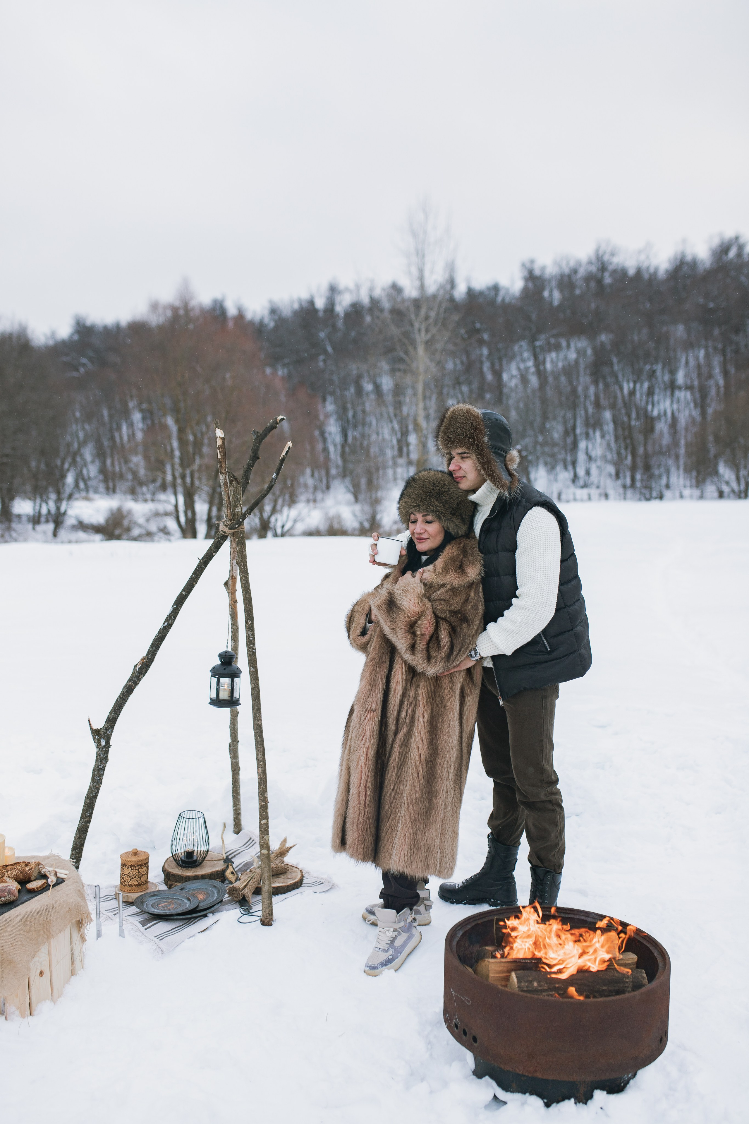 Снежные объятия