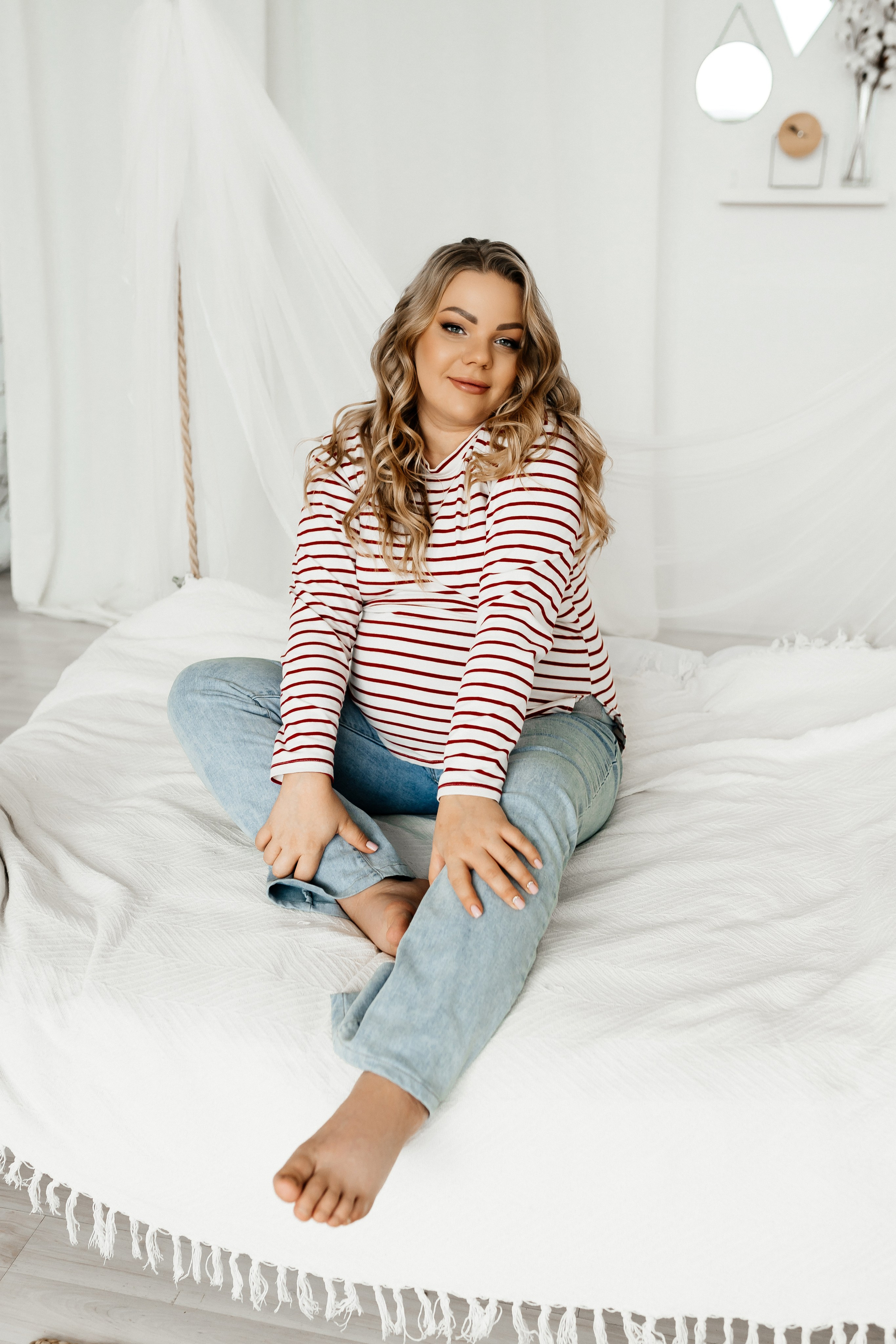 Нежная фотосессия для беременных. Фотограф Ким Наталья в Красноярске