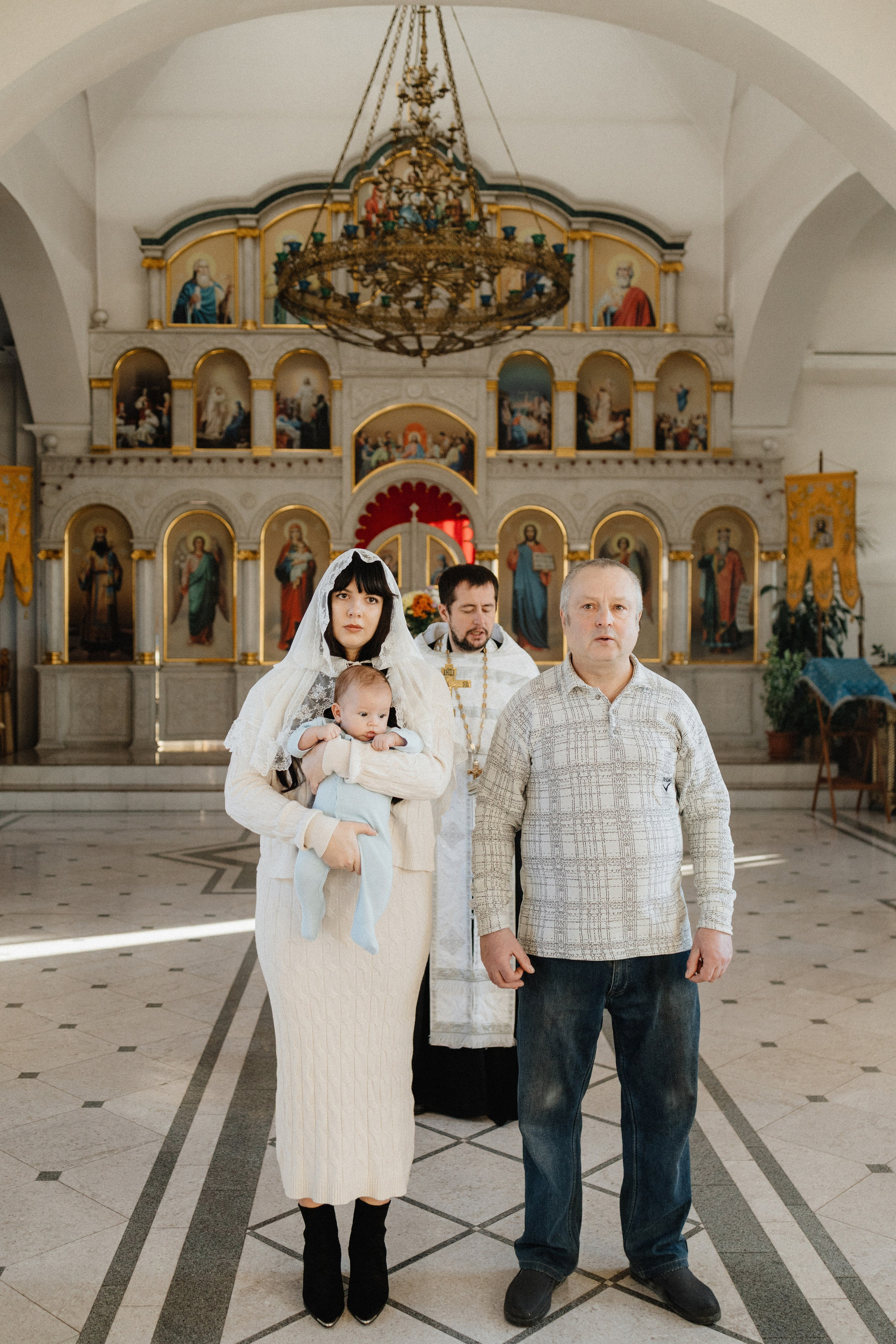 Крещение. Семейный лайфстайл фотограф в г. Липецк