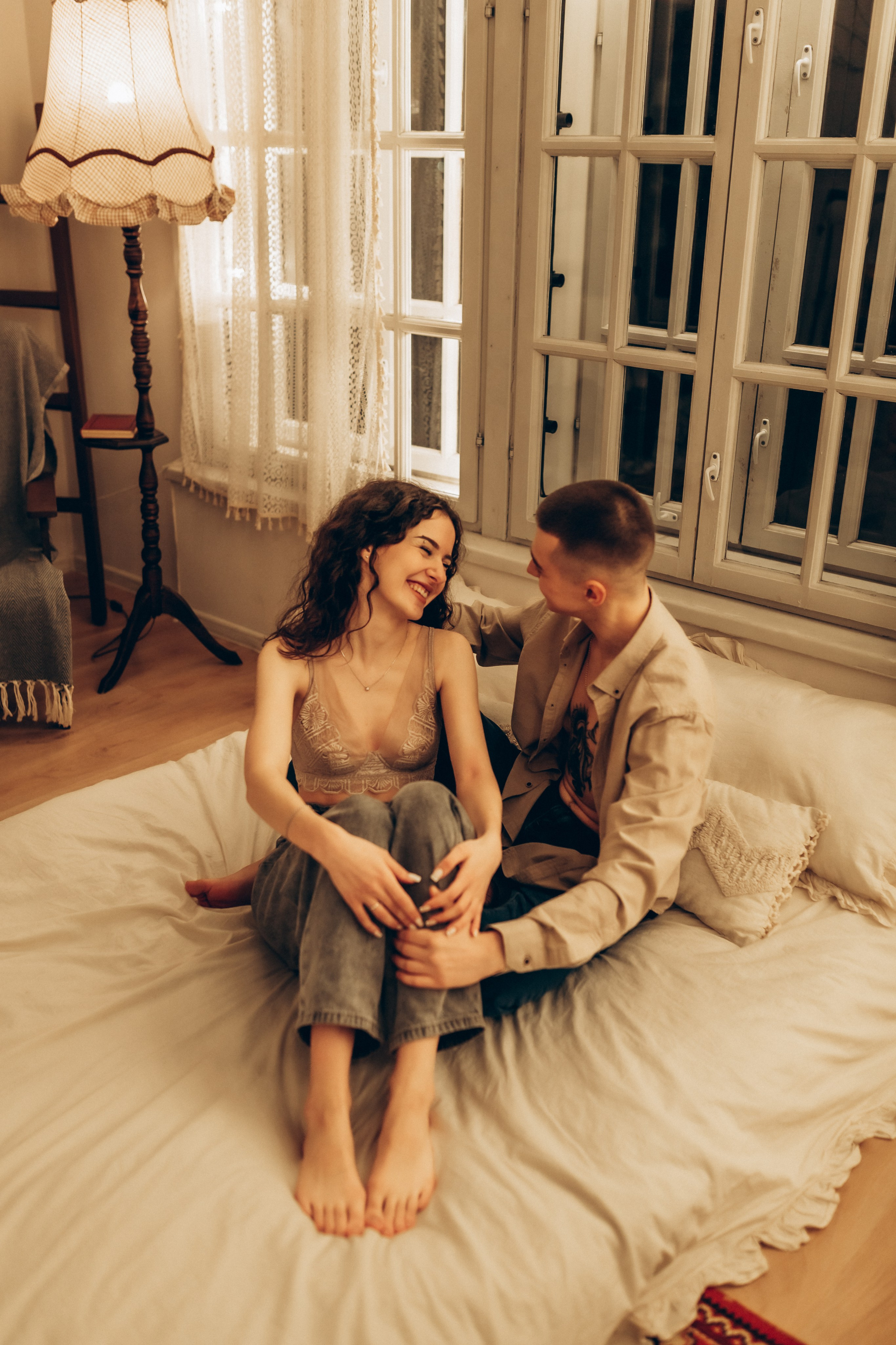 LoveStory Никита и Лиза в студии. Фотограф Санкт-Петербург Князева Елизавета