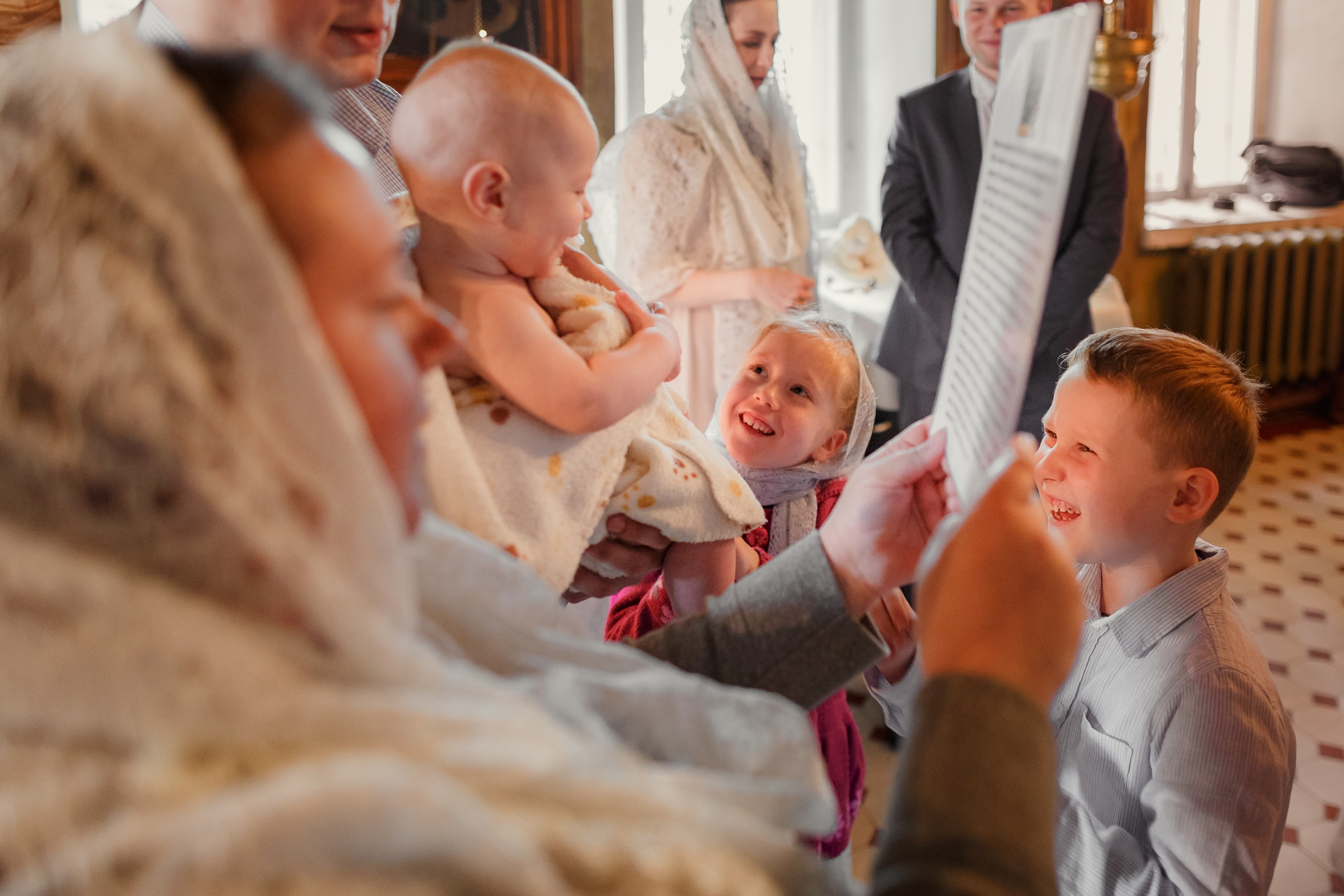 Таинство крещения венчания