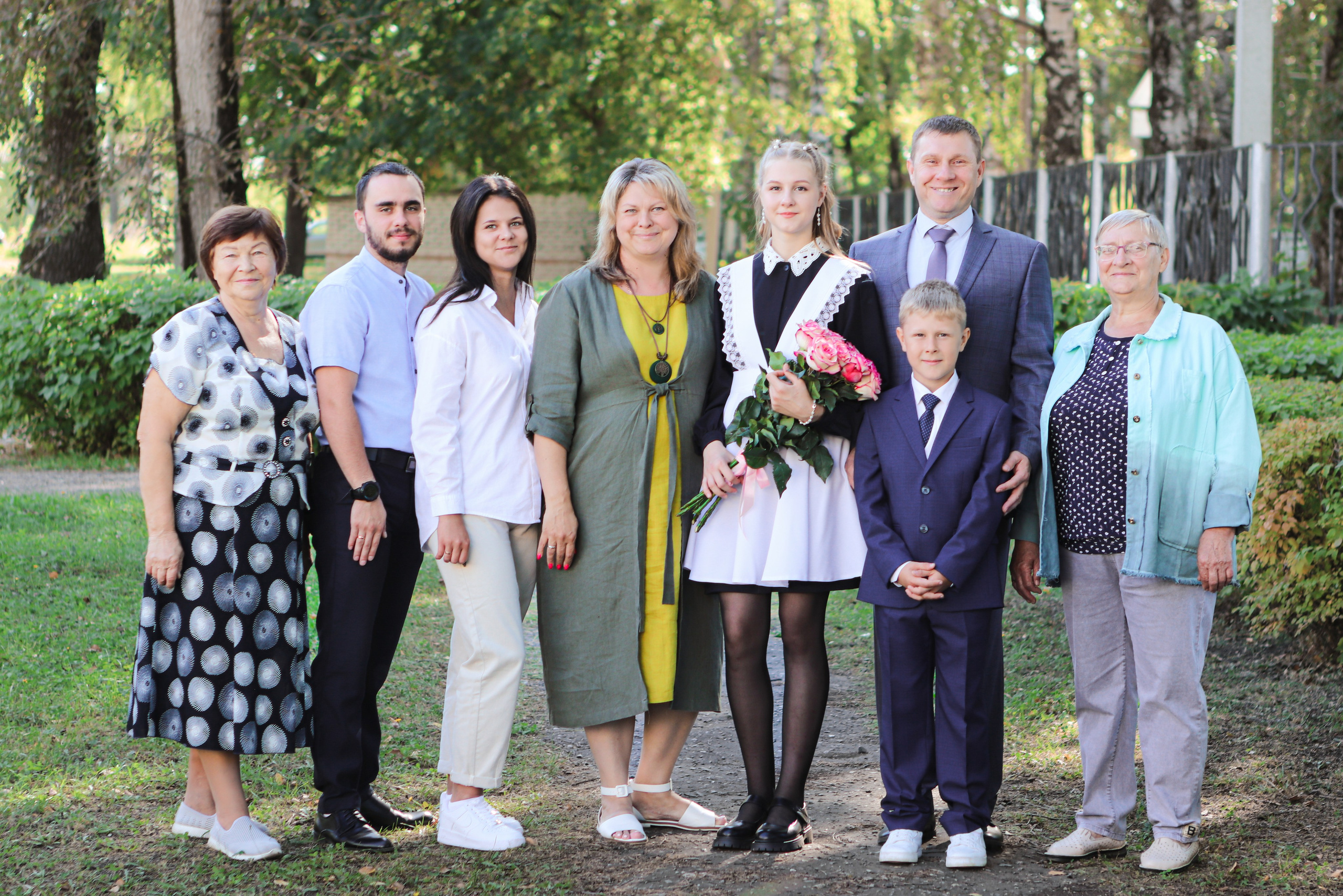 Выпускники 11 класс 1 сентября. Семейный свадебный детский фотограф Саранск Наталья Сыркина