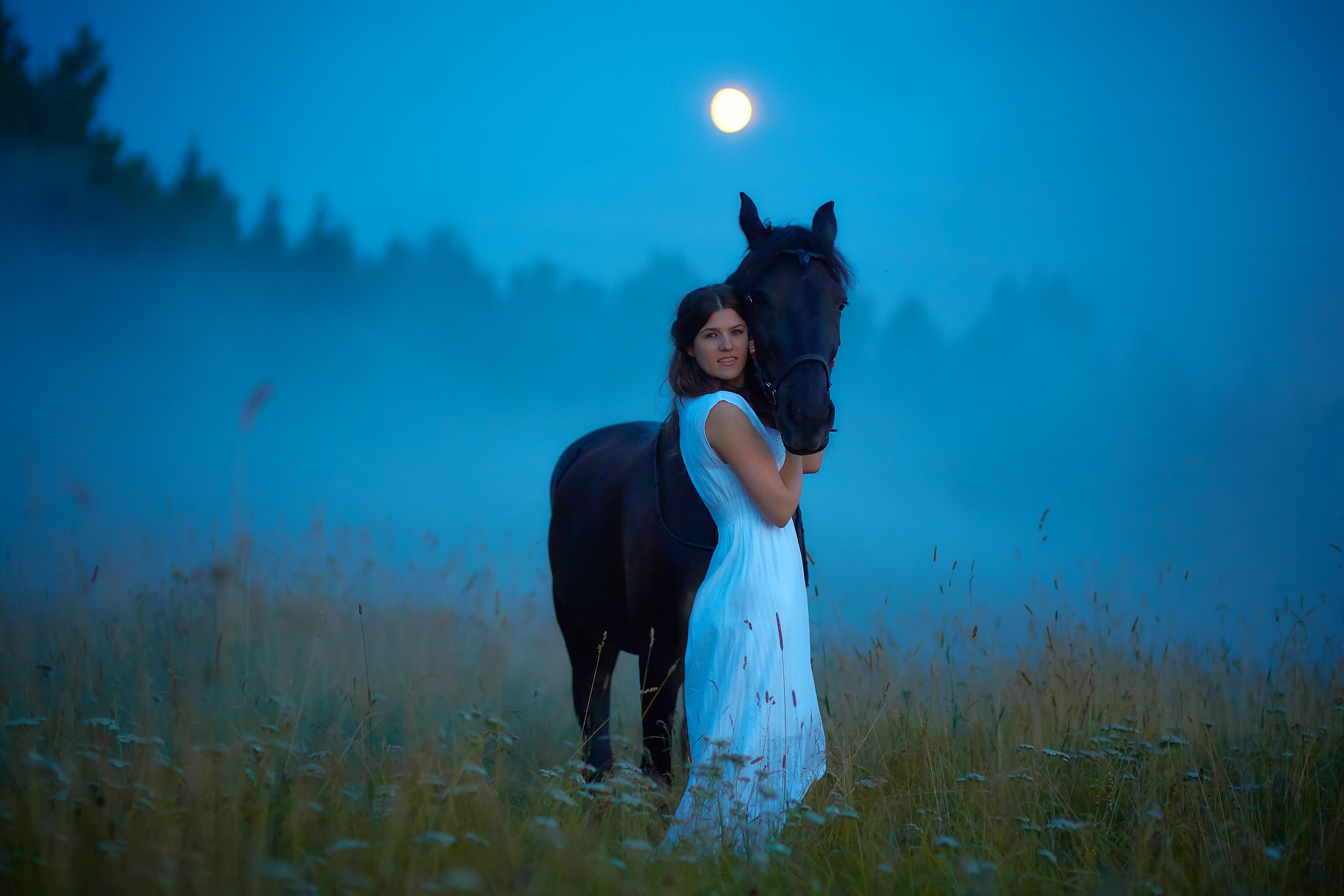 Фотосессия с лошадьми для Ирины. Фотограф Михаил Семенов