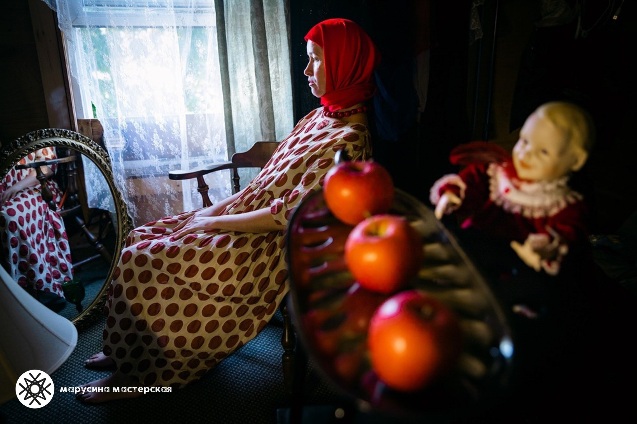 Творческая фотография, снятая в рамках зимней творческой практики, автор — Мари Саксон