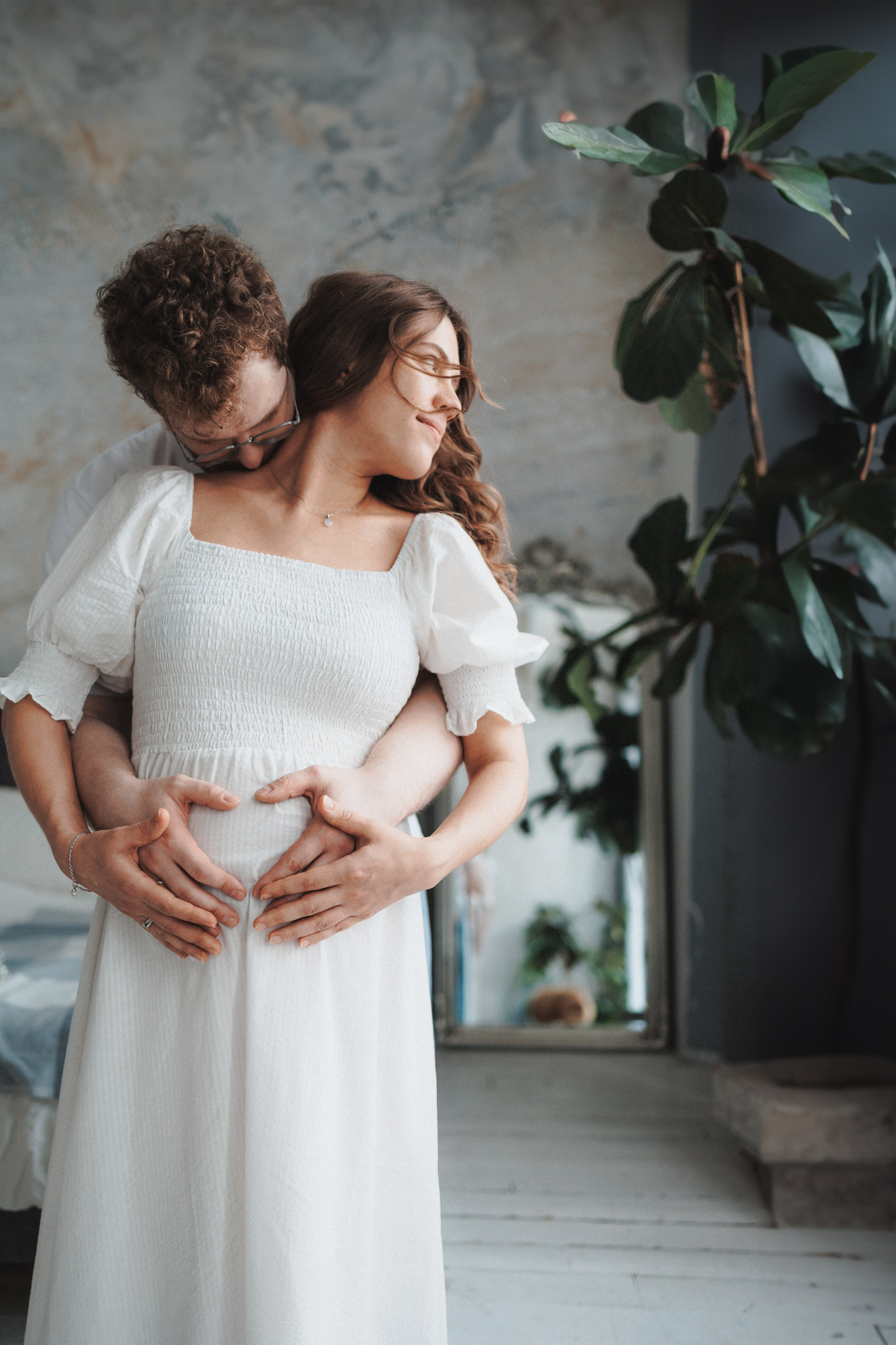 Любовь — это когда ты под сердцем носишь его ребенка. Фотограф Москва Светлана Кирюшина
