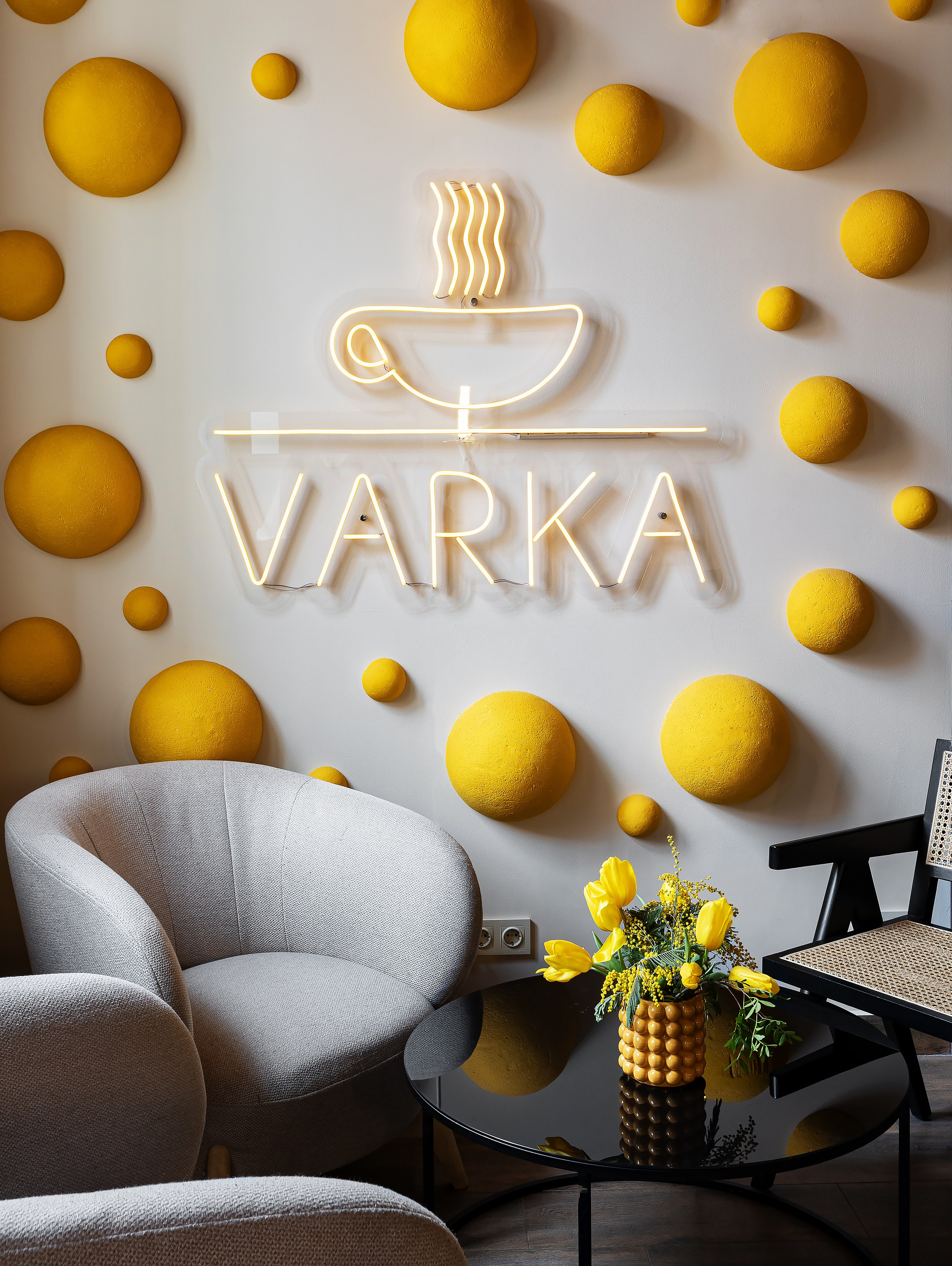 Кофейня «VARKA» Раковская. Дизайн: Екатерина Успенская