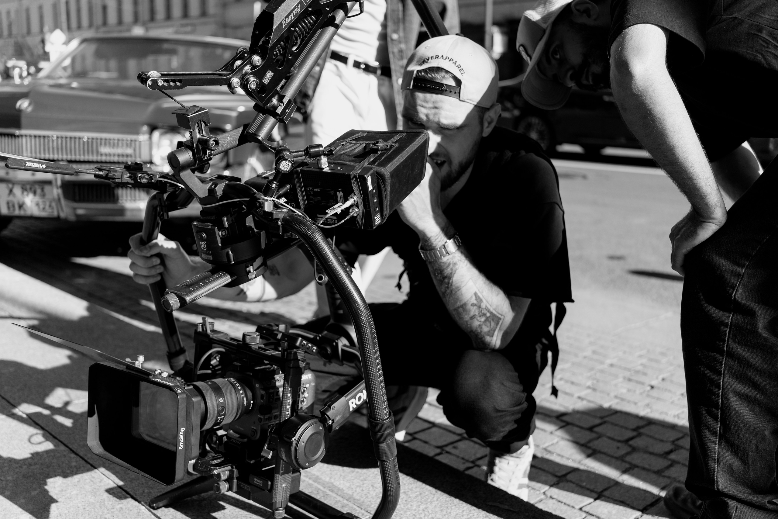 Съемки клипа. Портретный фотограф в Санкт-Петербурге Филатов Максим